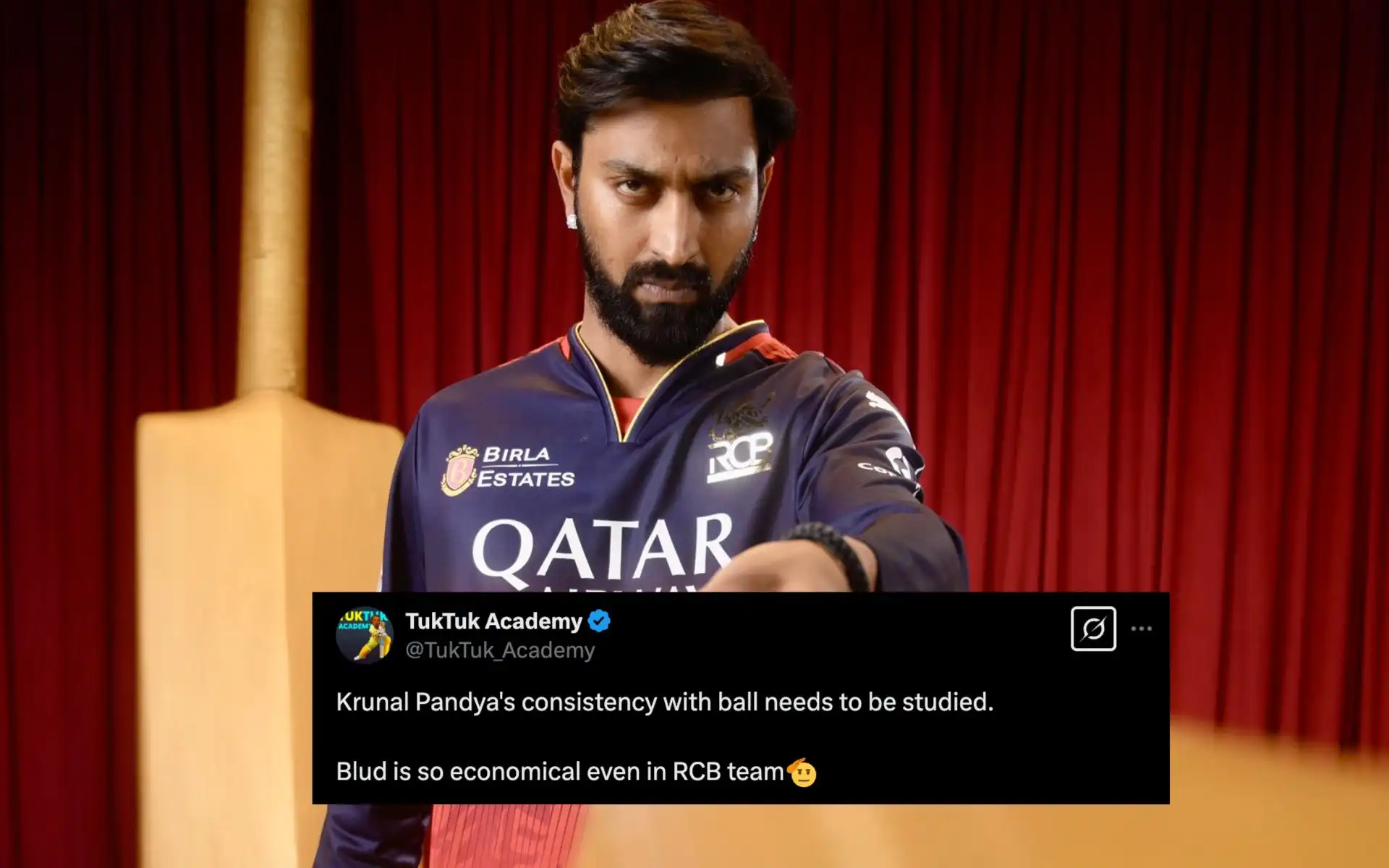 'Blud Is Economical Even In RCB': Fans Hail Krunal Pandya's 3-Fer In IPL 2025 Vs KKR