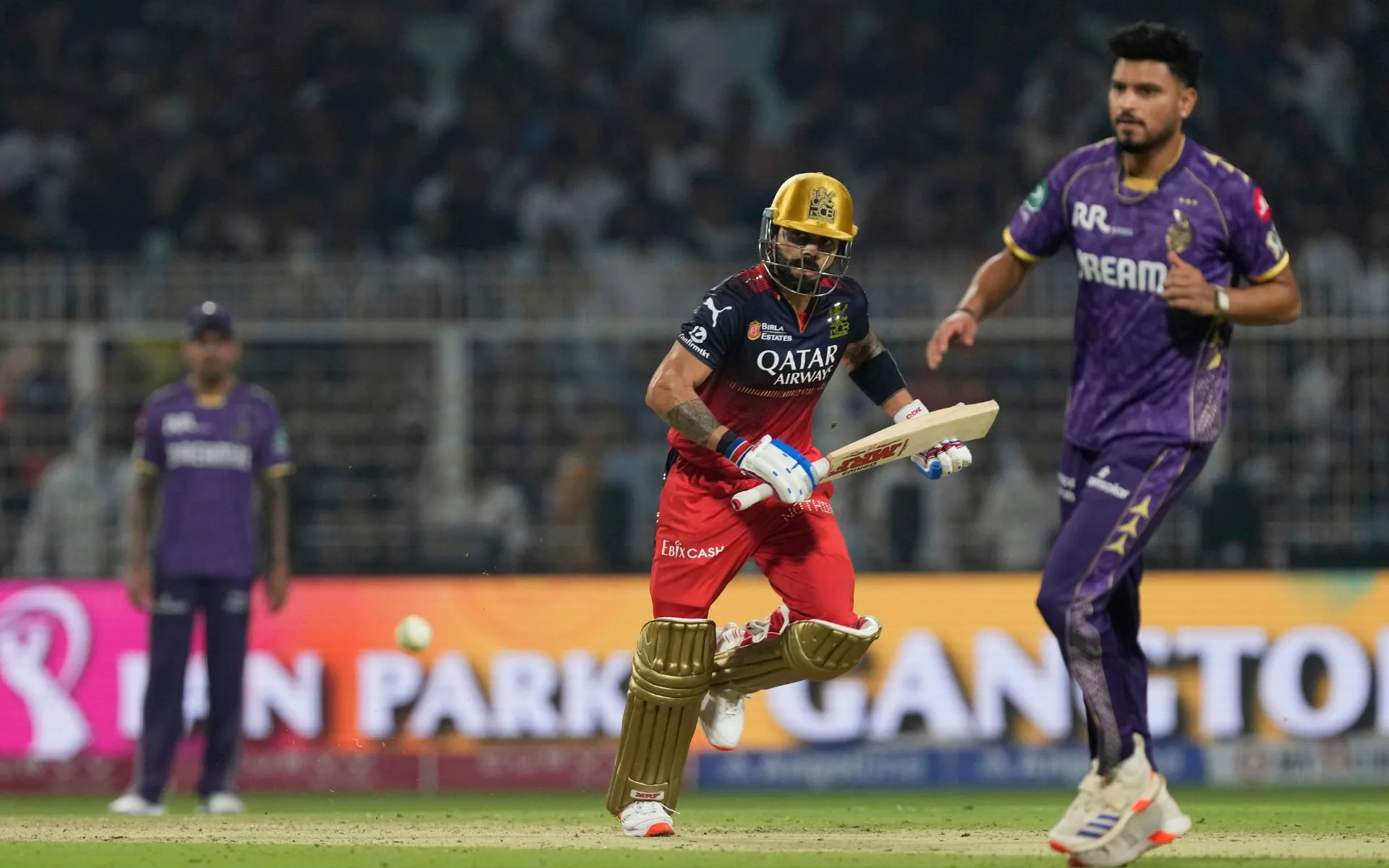 Kohli and Harshit - AP