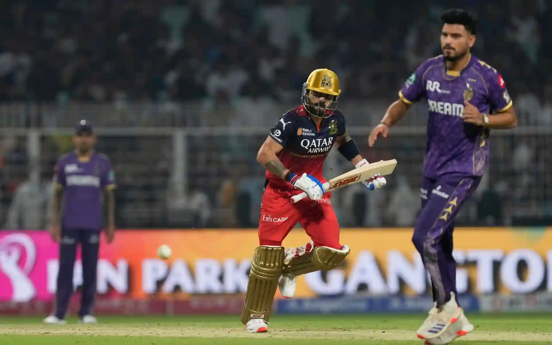 Kohli and Harshit - AP
