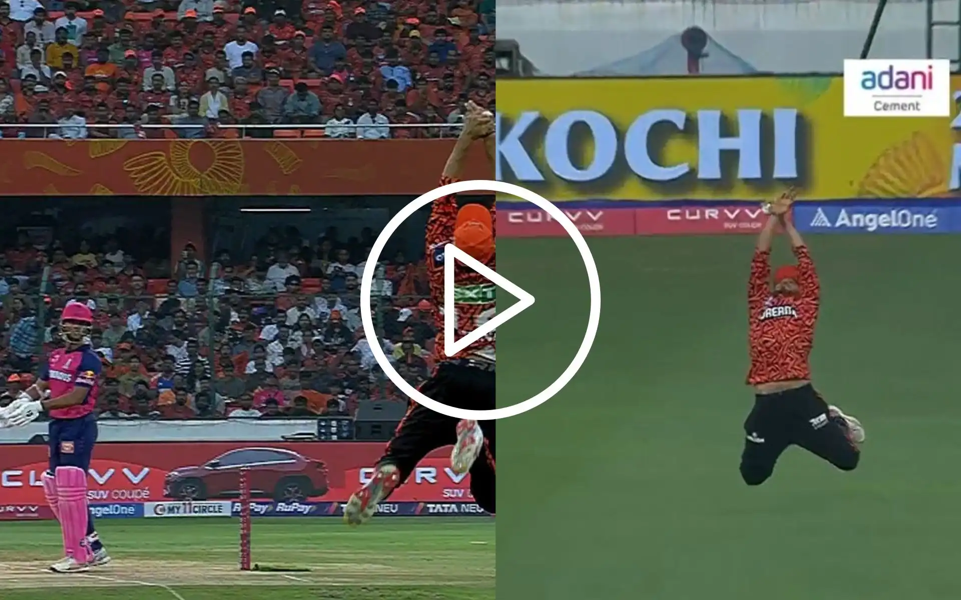 [Watch] Acrobatic! Yashasvi Jaiswal Stunned As Abhinav Manohar Does A Glenn Phillips