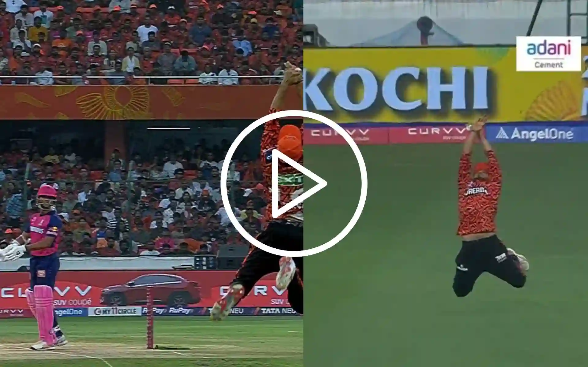 [Watch] Acrobatic! Yashasvi Jaiswal Stunned As Abhinav Manohar Does A Glenn Phillips