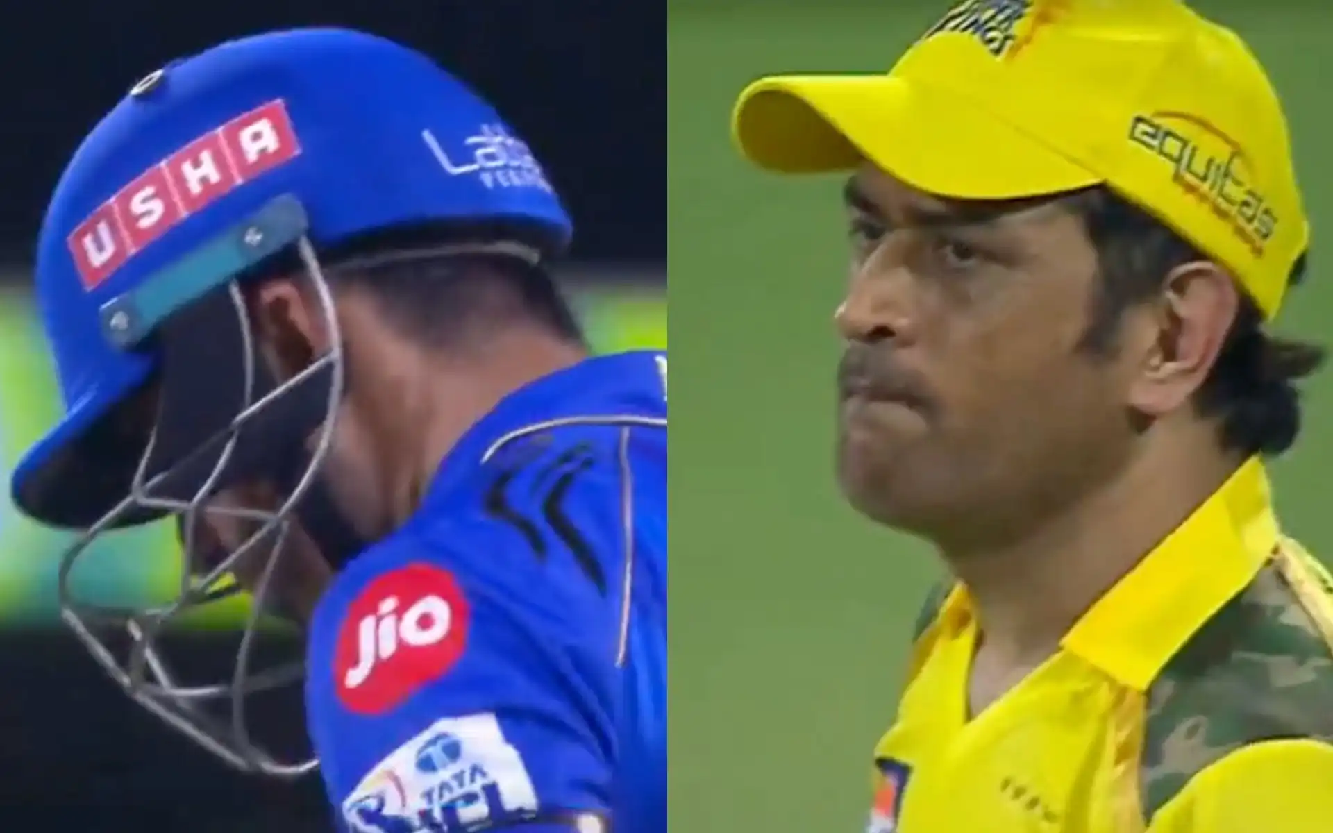 MS Dhoni and Deepak Chahar (Source:@kuchnahi1269083/X.com)
