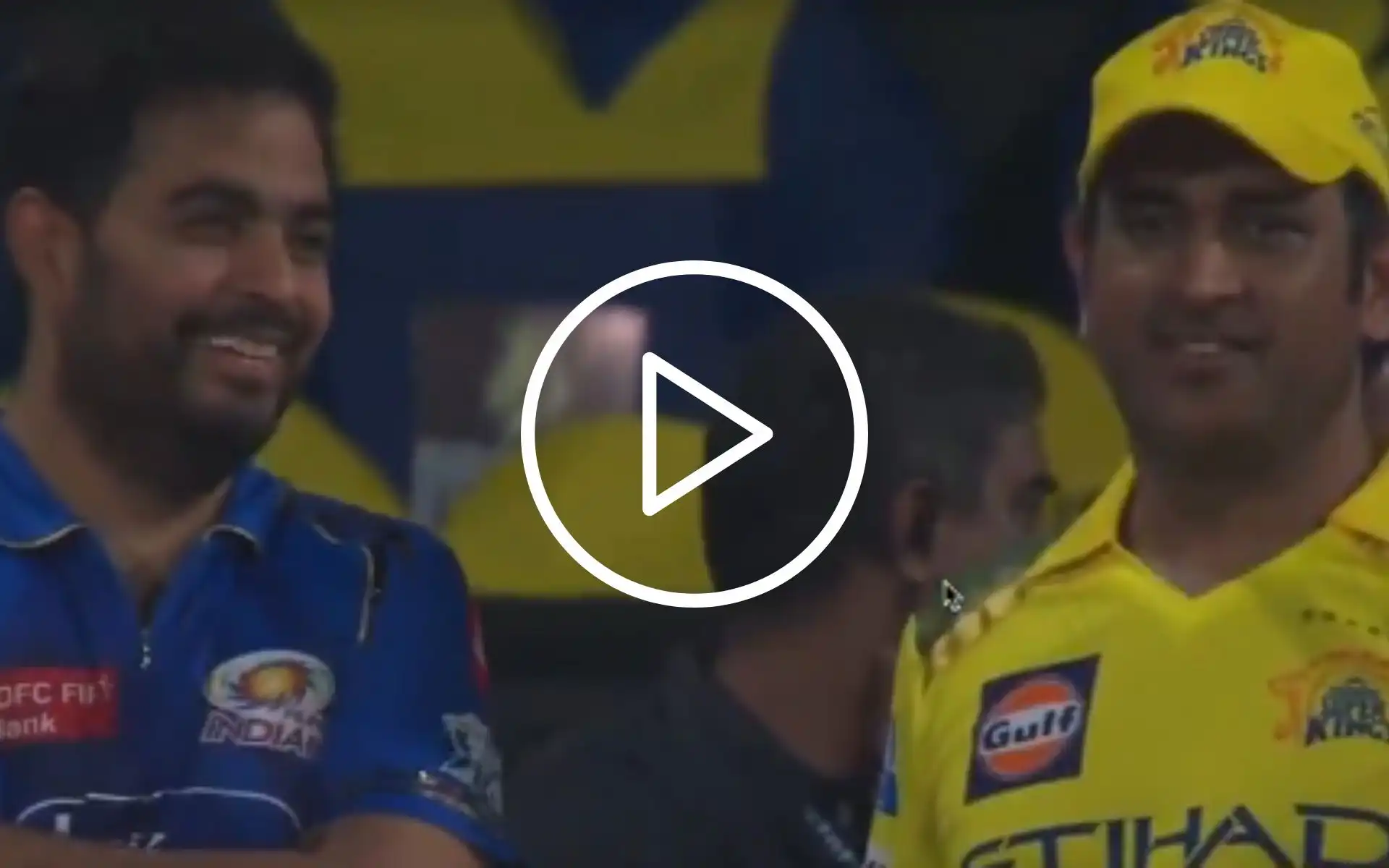 [Watch] What's Cooking? MS Dhoni All Smiles With Akash Ambani As CSK Floors MI