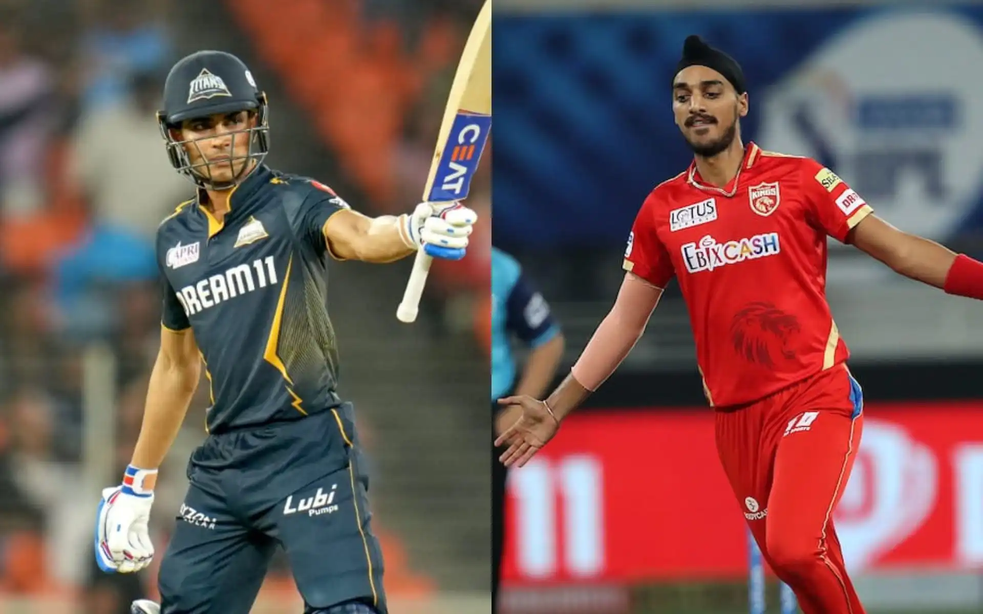 Shubman Gill and Arshdeep Singh. [Source - IPL/x.com]