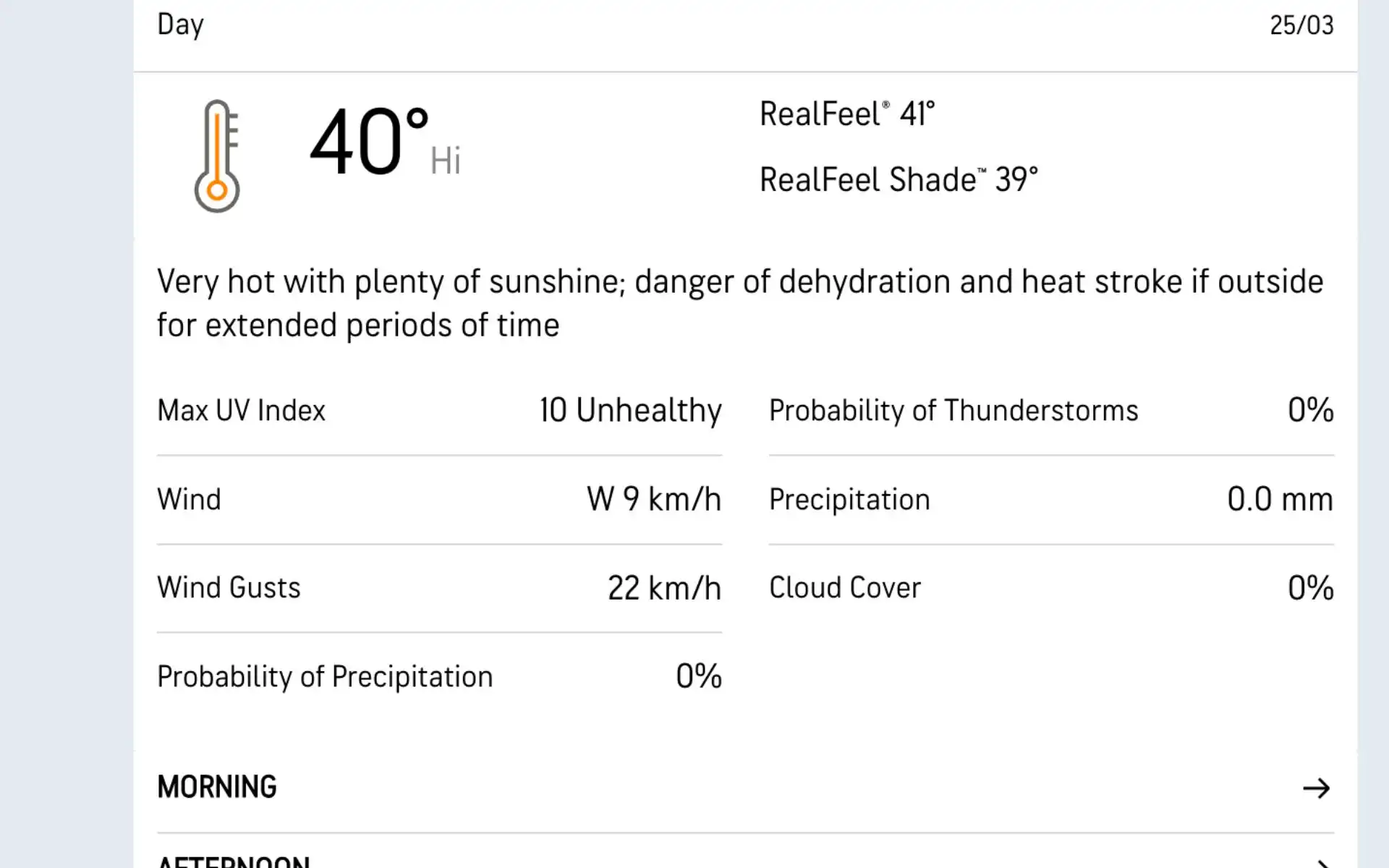 GT vs PBKS Weather Report (Source:@AccWeather.com)