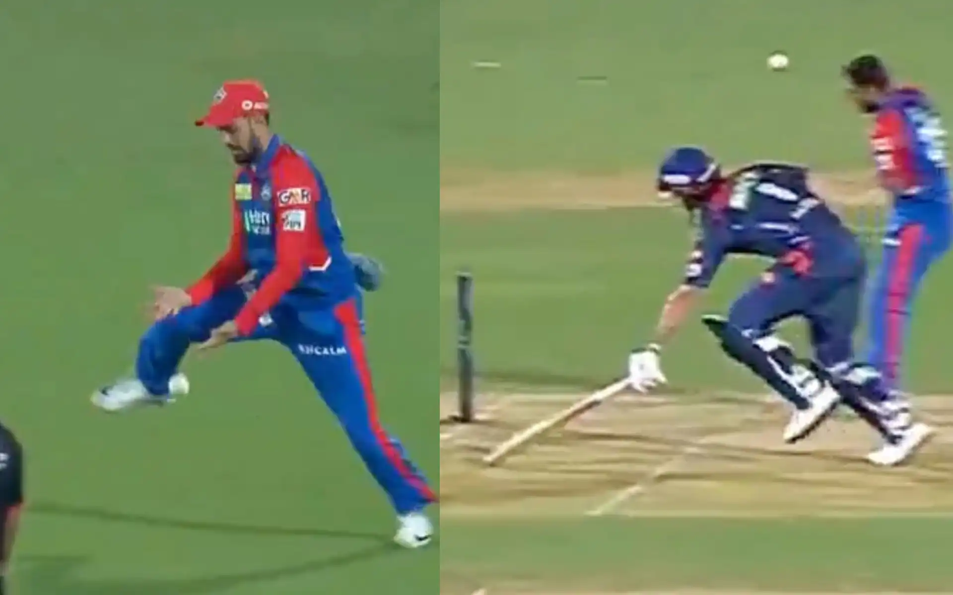 Delhi Capitals vs Lucknow Super Giants in IPL 2025 (Source: @kuchnahi1269083/X.com)
