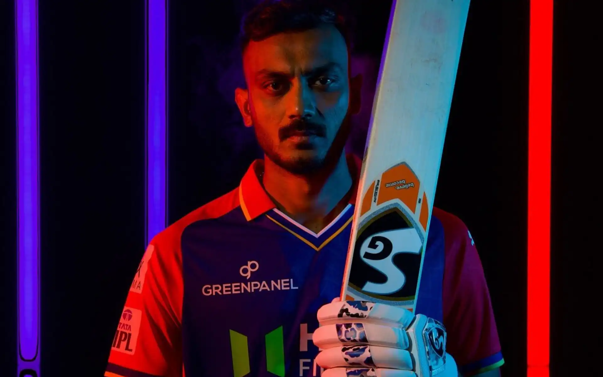 Axar Patel for DC in IPL 2025 [Source: @akshar2026/x.com]