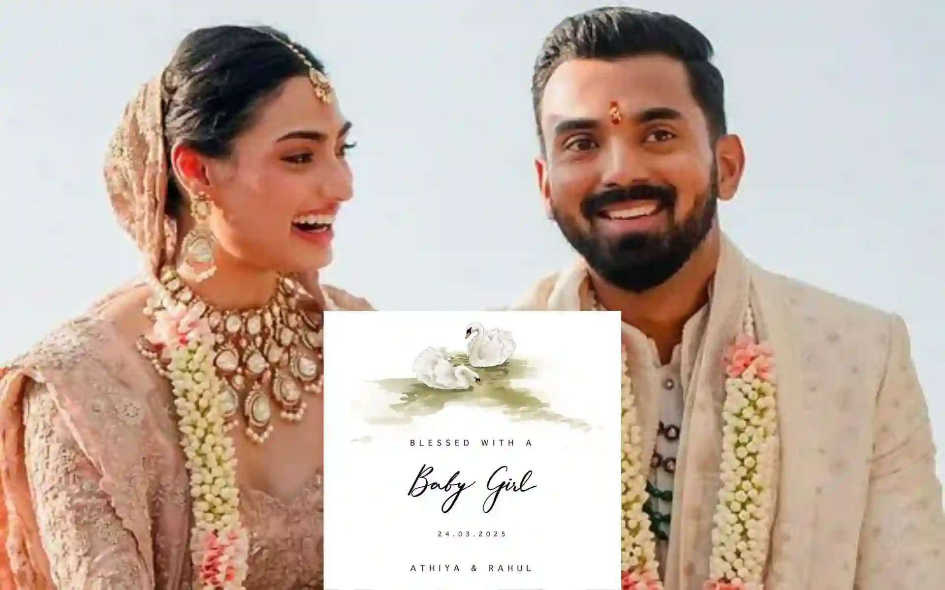 KL Rahul and Athiya Shetty blessed with babygirl [Source: @cricket93418432/X.com]