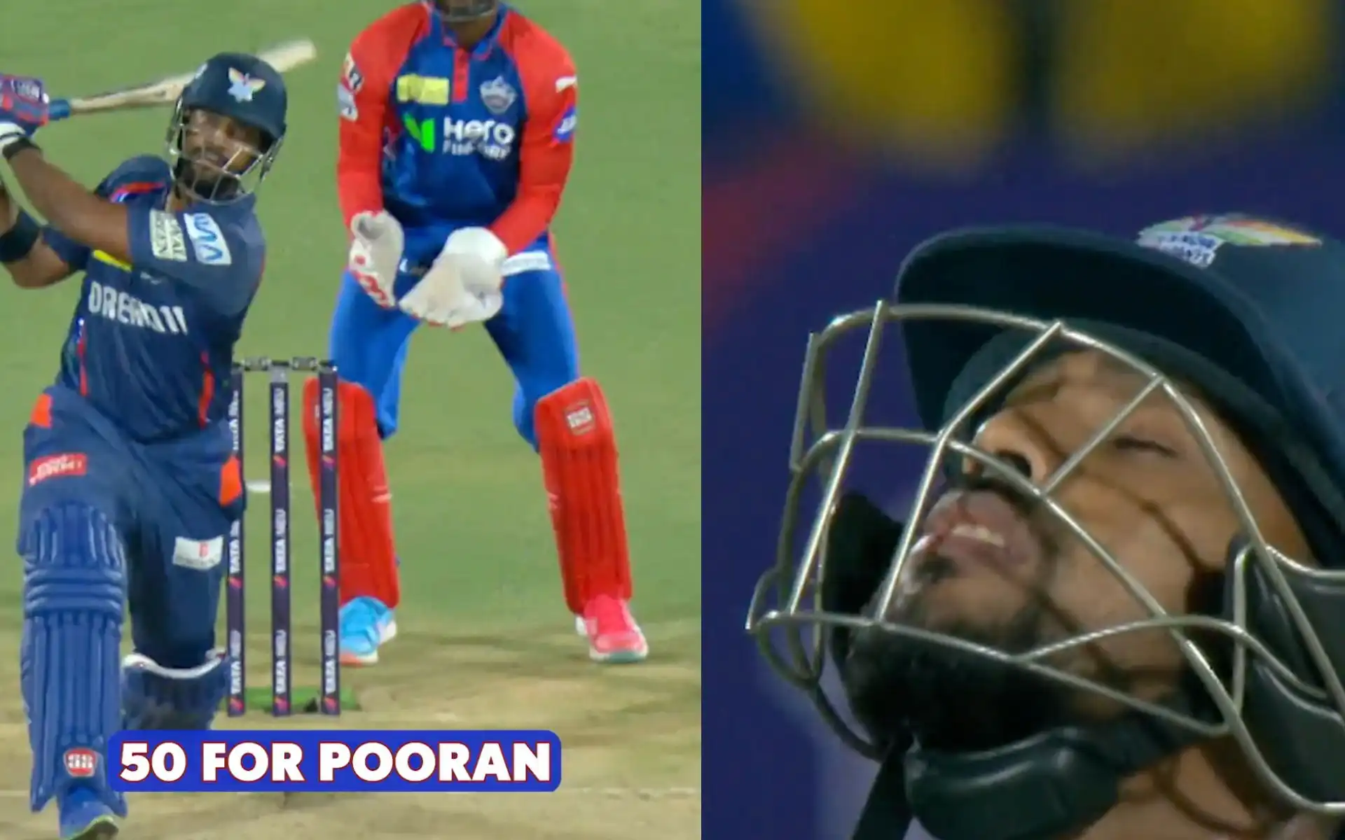 Nicholas Pooran destoryed Tristan Stubbs with four towering hits [Source: @StarSportsIndia/x.com]
