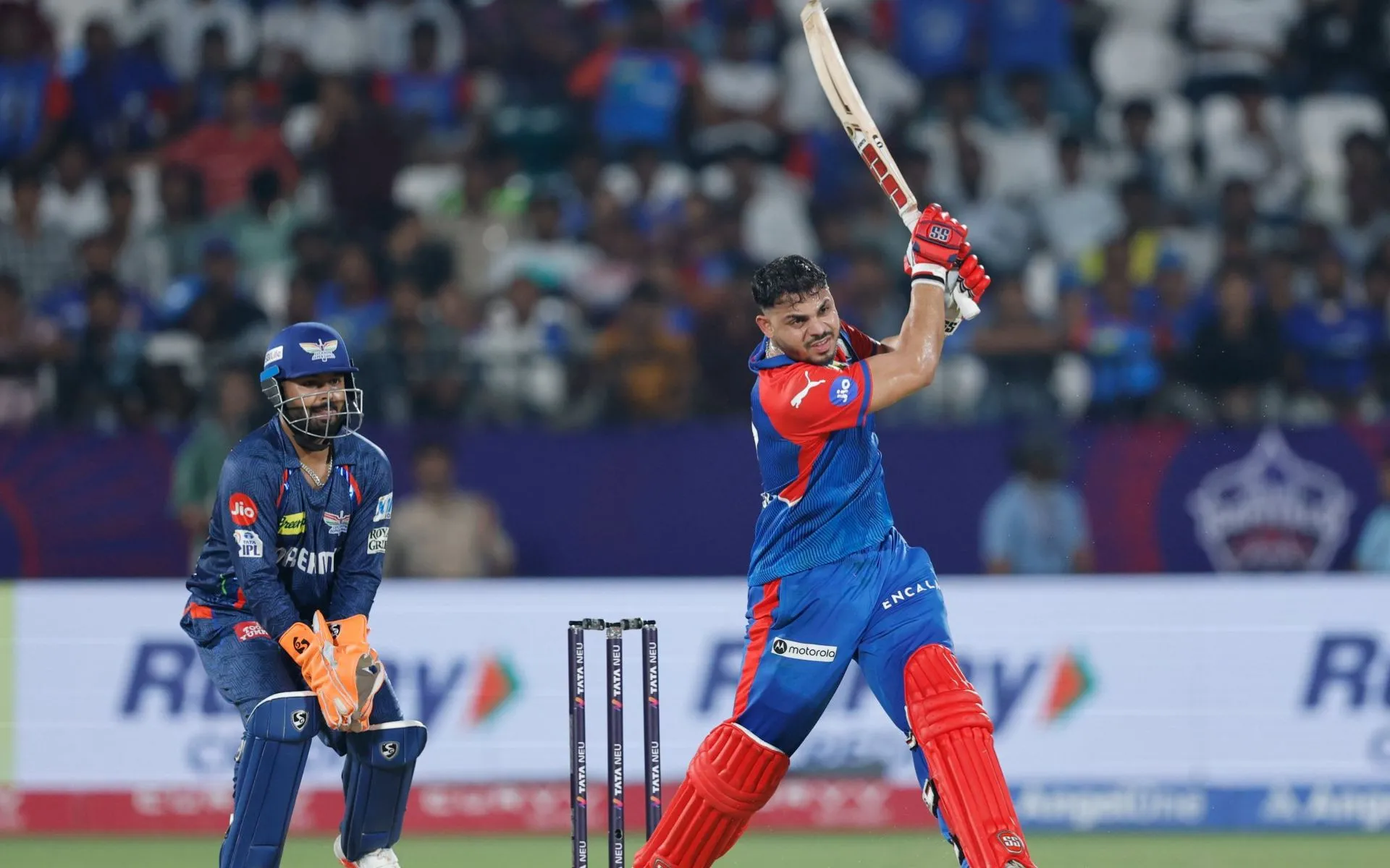 Ashutosh Sharma vs LSG in IPL 2025 [Source: @utsav__45/x.com]