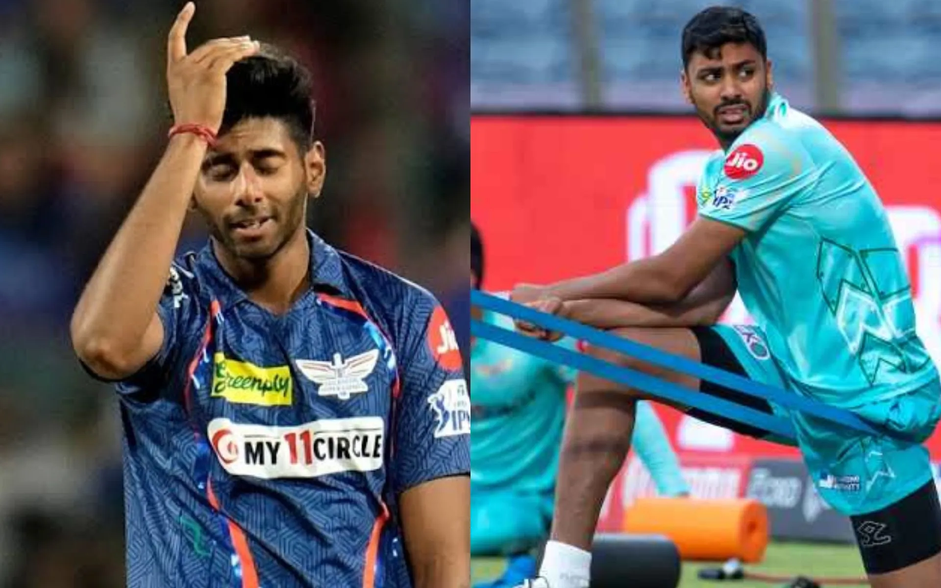 Avesh Khan and Mayank Yadav - (Source:@Johns/X.com)