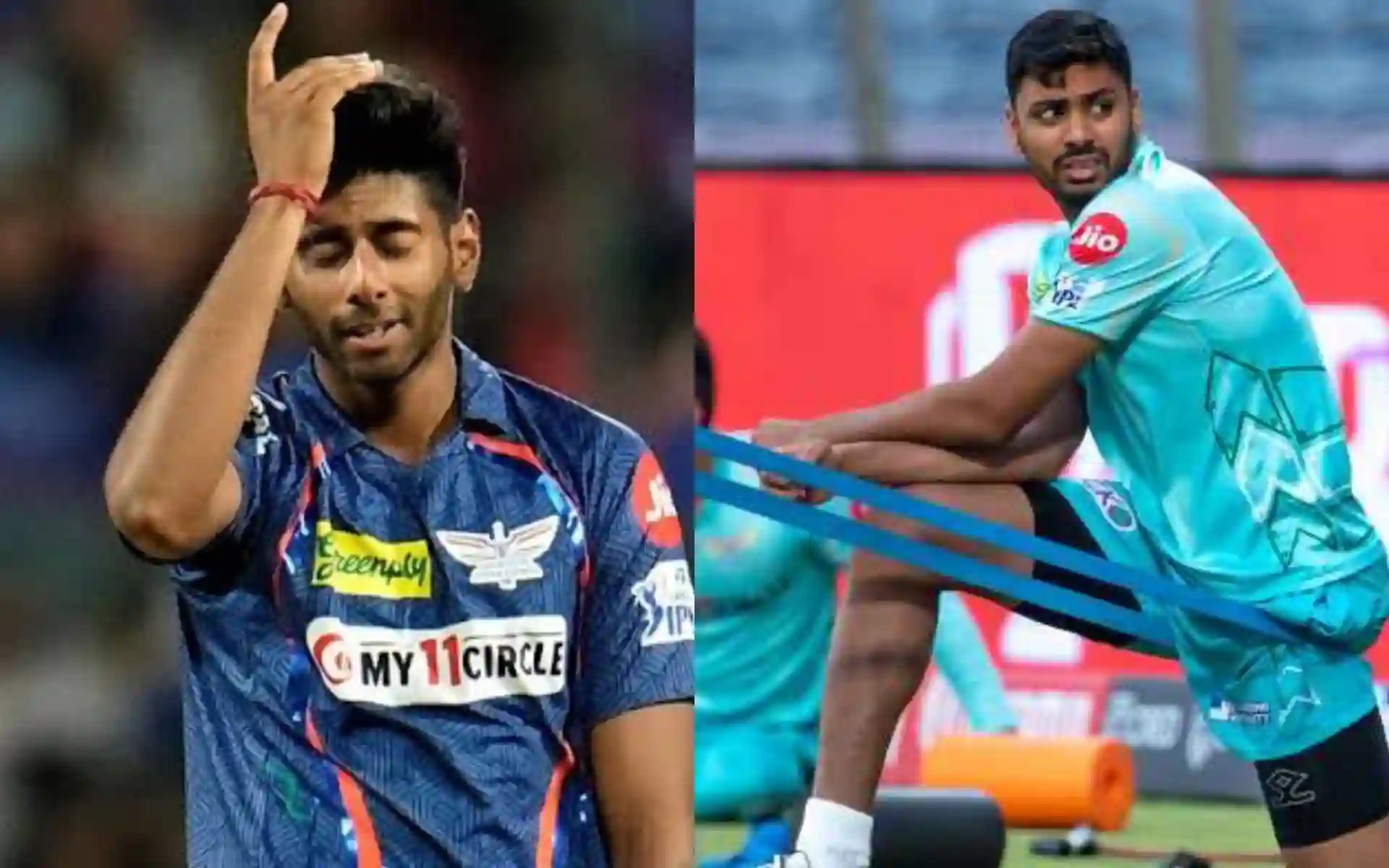 Avesh Khan and Mayank Yadav - (Source:@Johns/X.com)