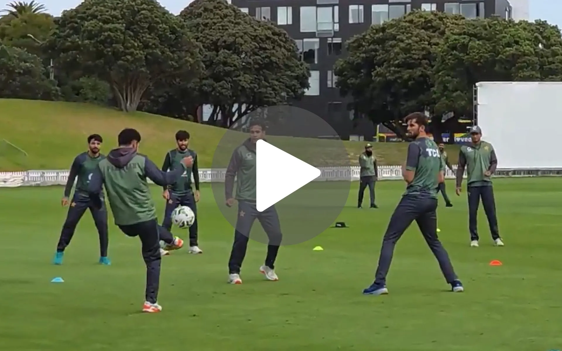 Shaheen Afridi And Co Play Football After Series Defeat To New Zealand – Watch