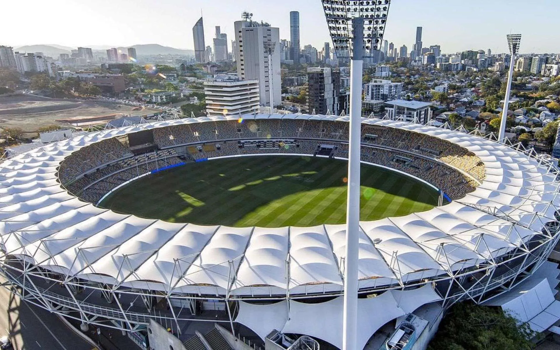 Gabba Cricket Stadium (Source: @dhillow_/X.com)