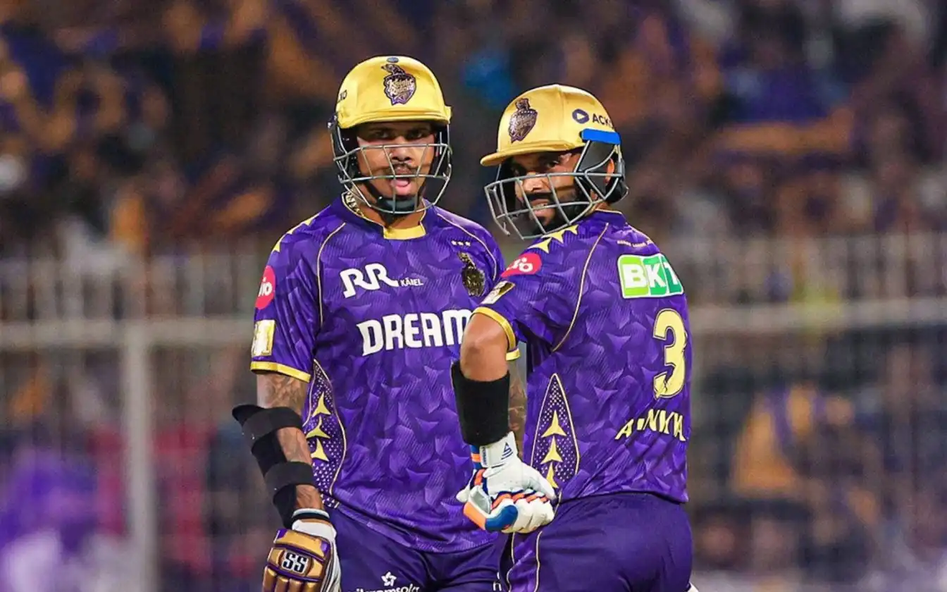 KKR's probable XI vs RR game in IPL 2025 [Source: @KKRiders/X.com]