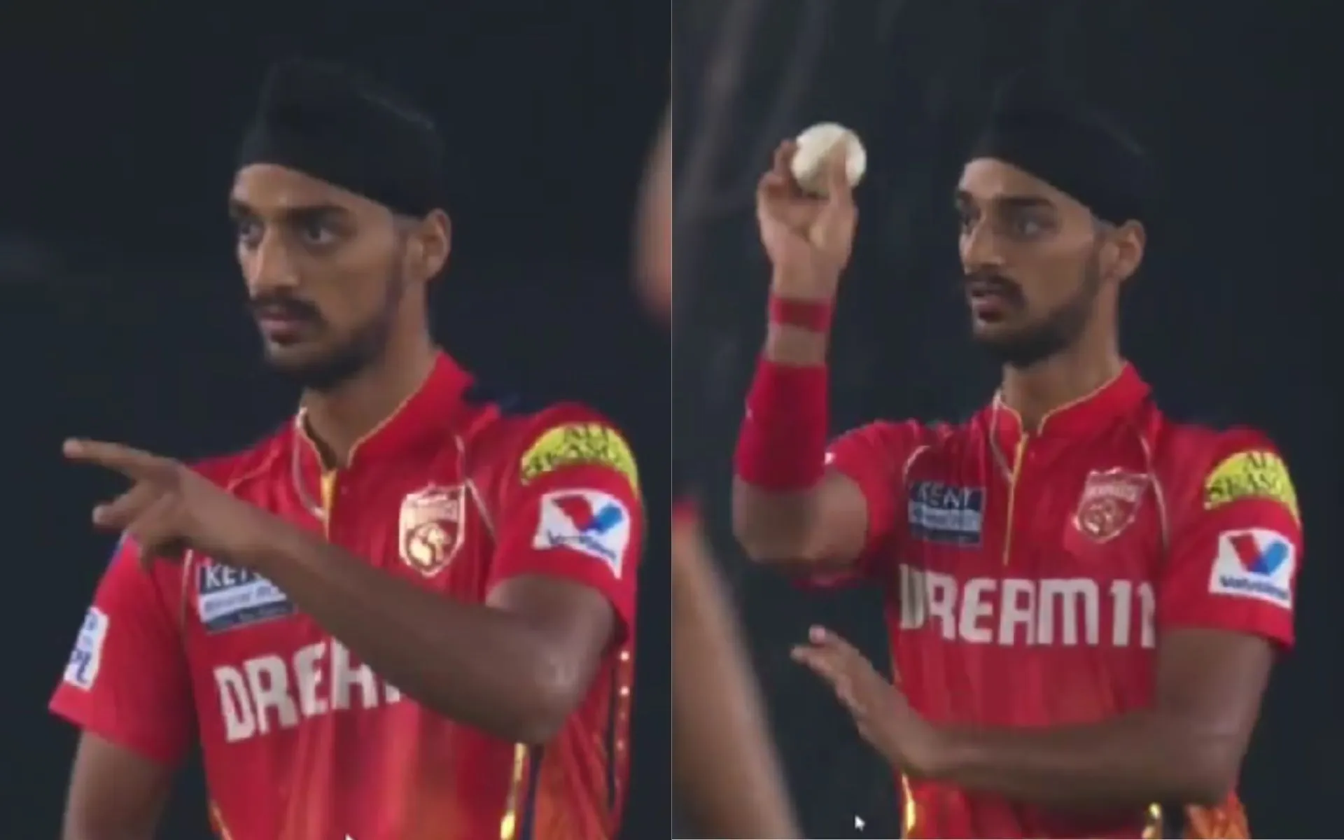 Arshdeep Singh came up with a clever strategy [Source: @BishOnTheRockx/x.com]