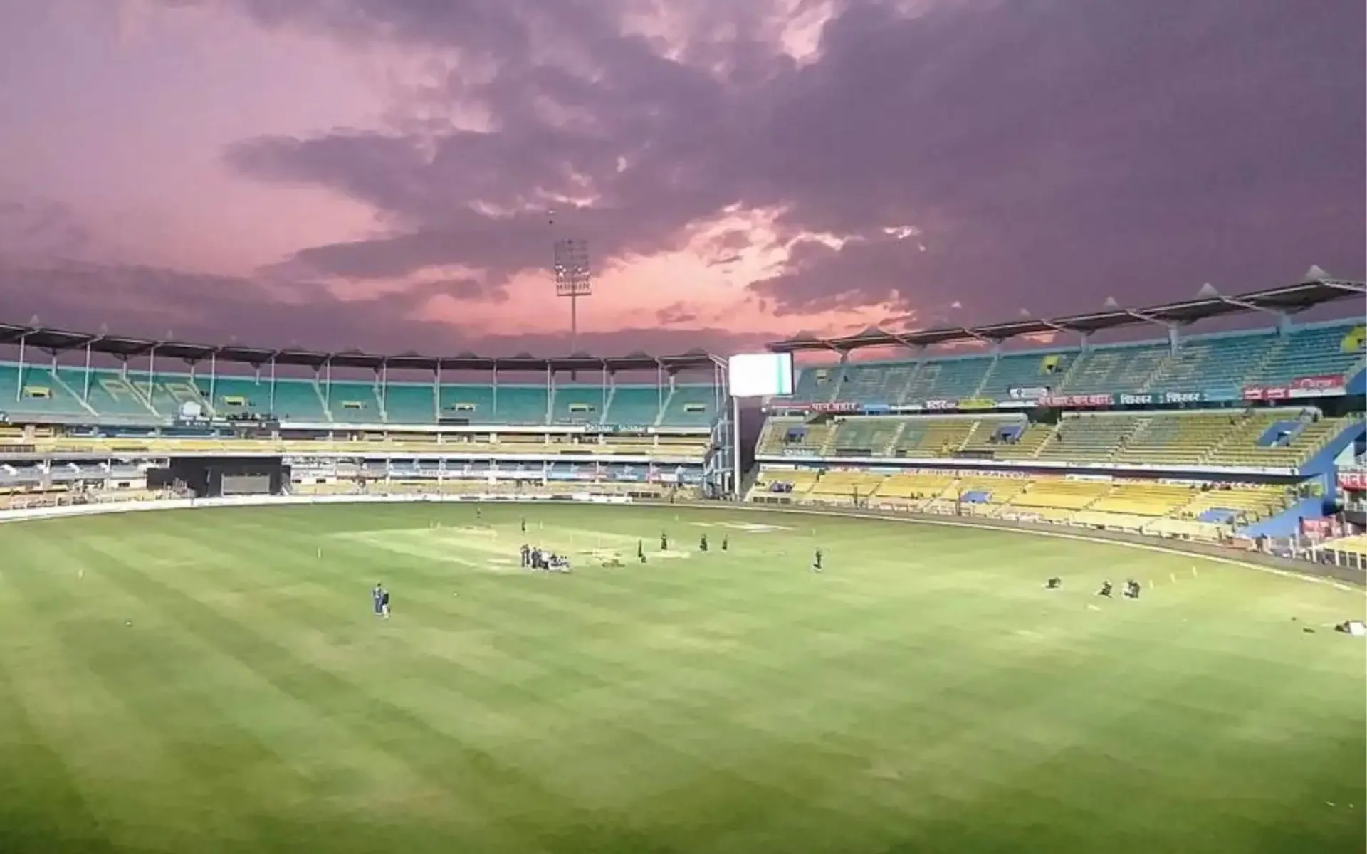 Jaipur's Sawai Mansingh Stadium (Source:@mufaddal_vohra,x.com)