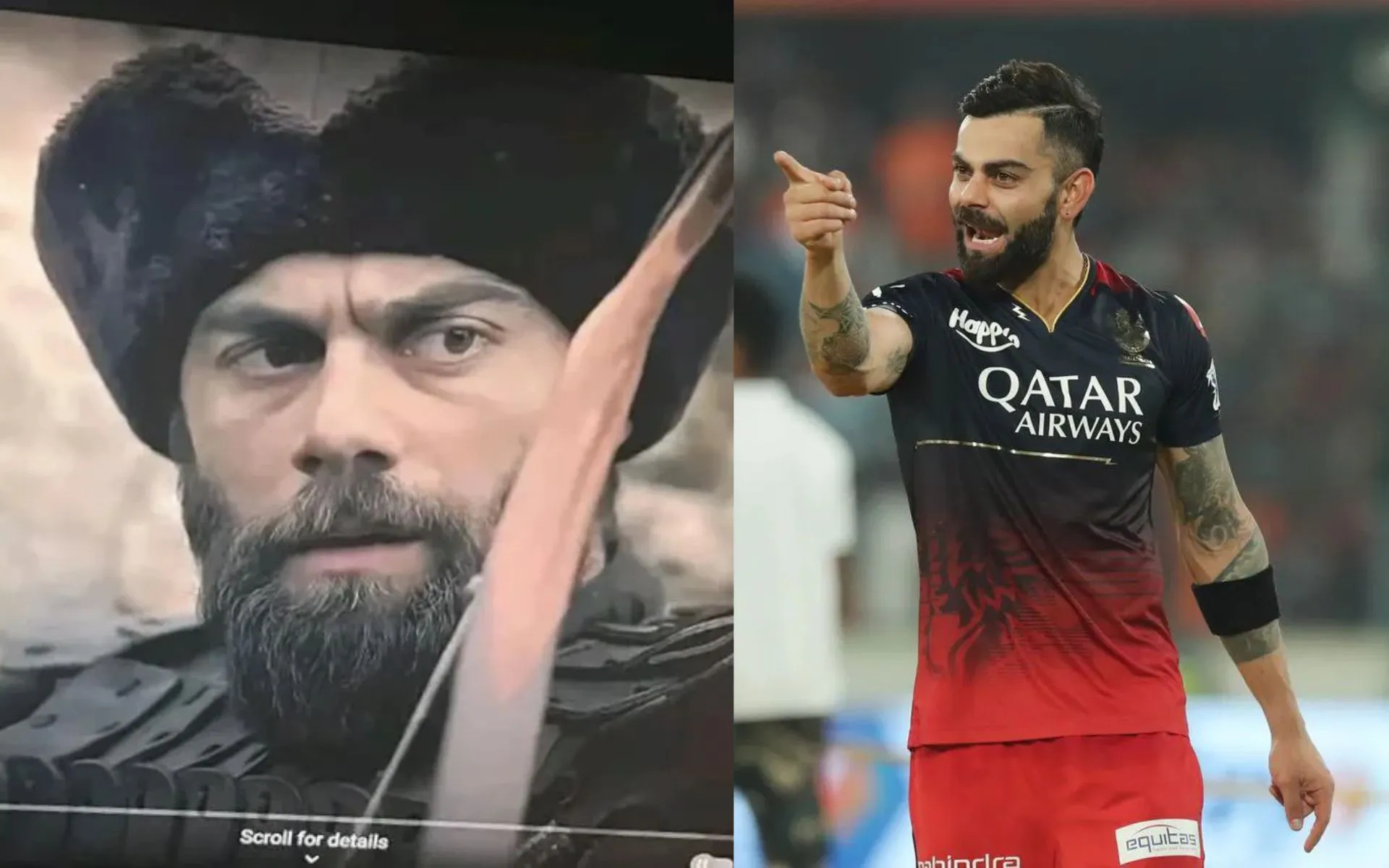 Turkish actor resembles Virat Kohli (Source:@@Picassaa24, @mufaddal_vohra,x.com)