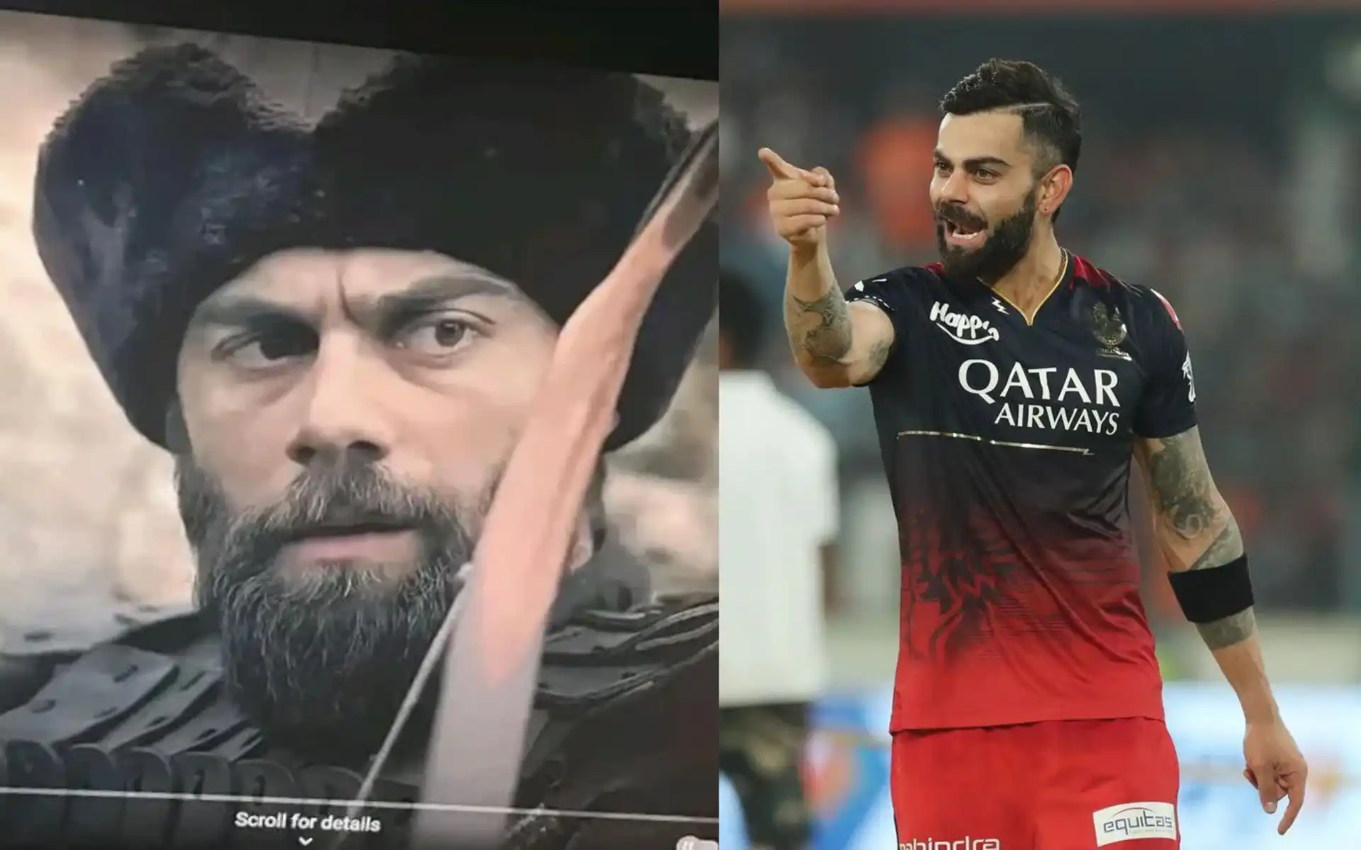 Turkish actor resembles Virat Kohli (Source:@@Picassaa24, @mufaddal_vohra,x.com)