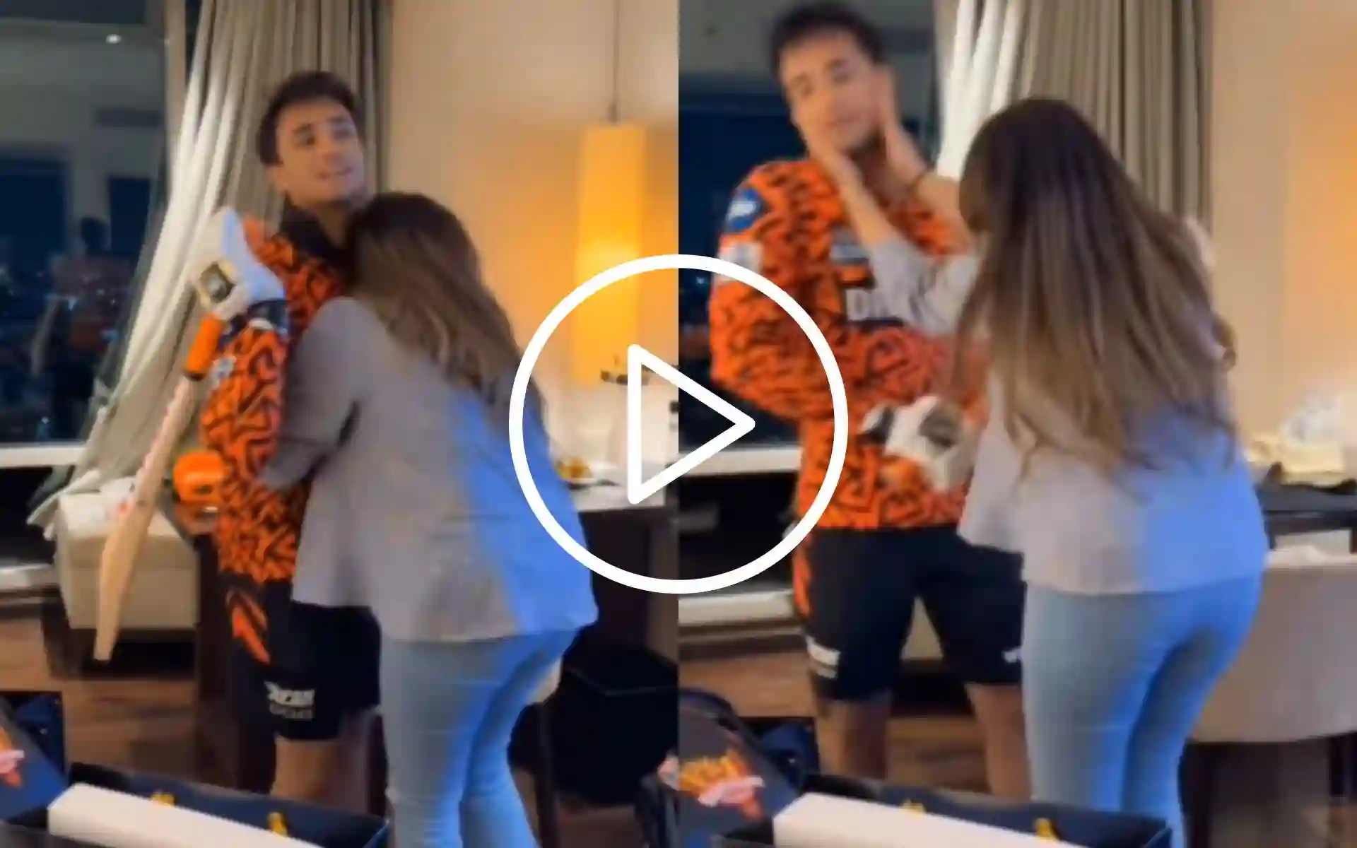 Abhishek Sharma's Cute Reunion With Sister Komal Goes Viral Before SRH vs LSG IPL Match