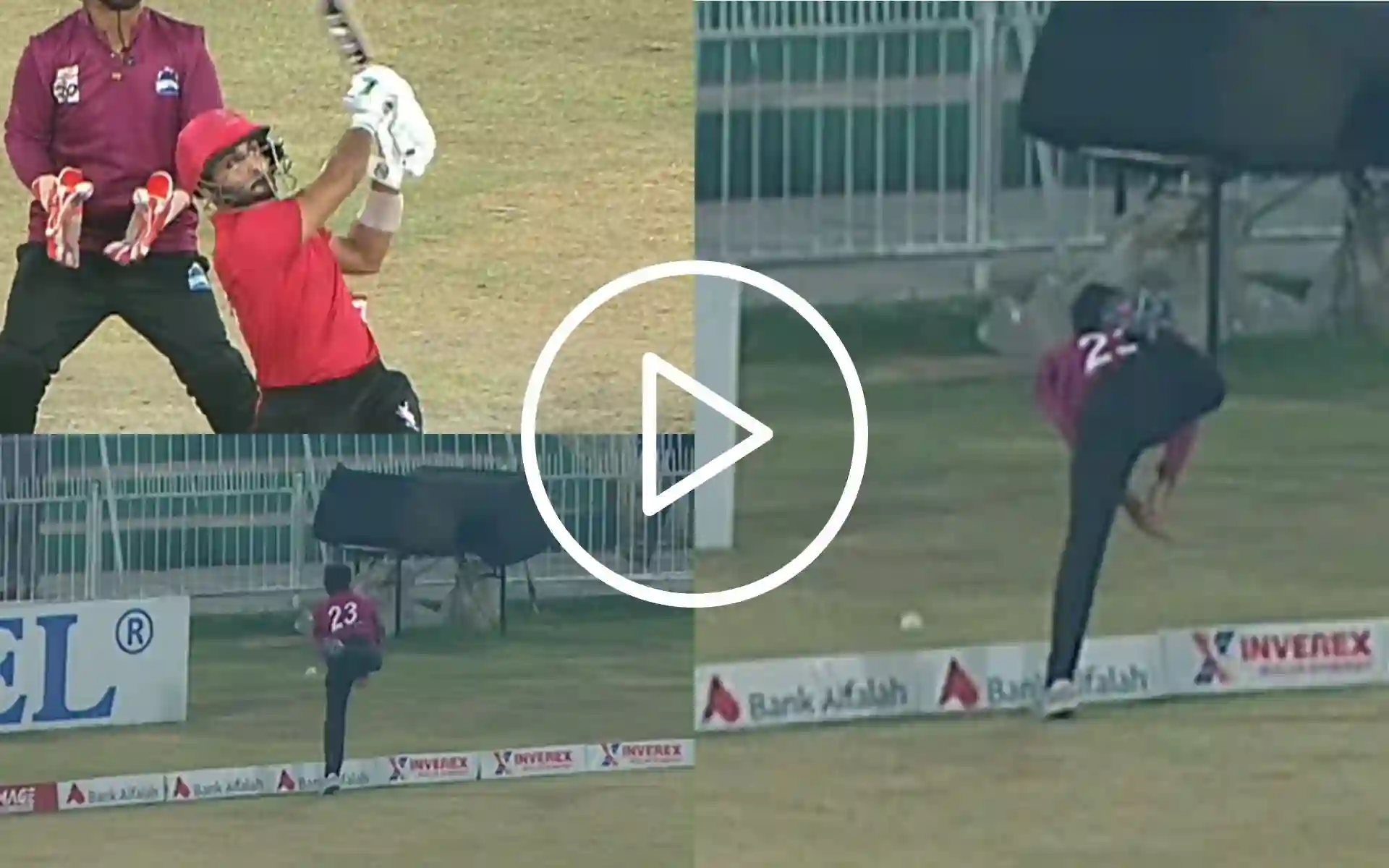 [Watch] Pakistan Fielding Woes Never End As Arafat Minhas Left Embarrassed In National T20 Cup