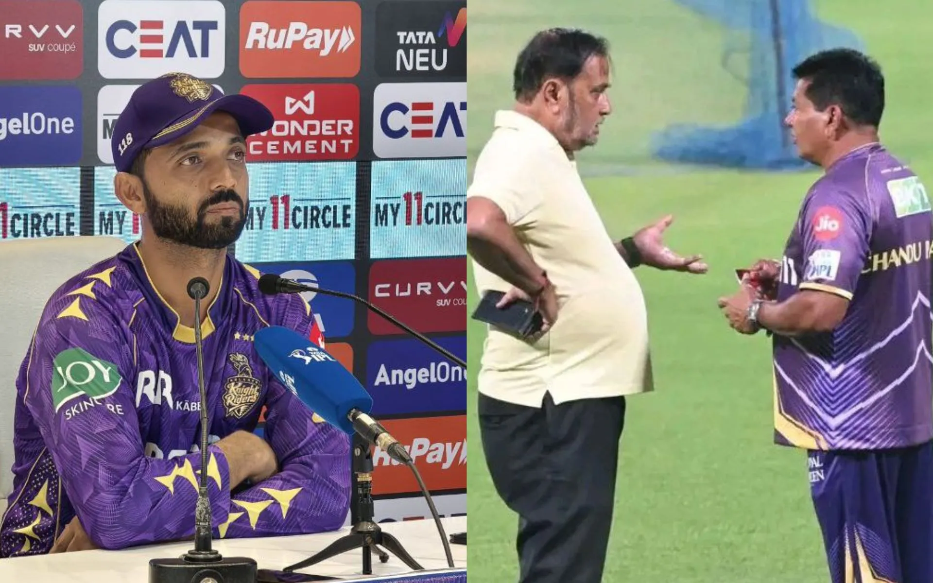 Ajinkya Rahane and KKR - (Source:@KnightRidersXtra/X.com)