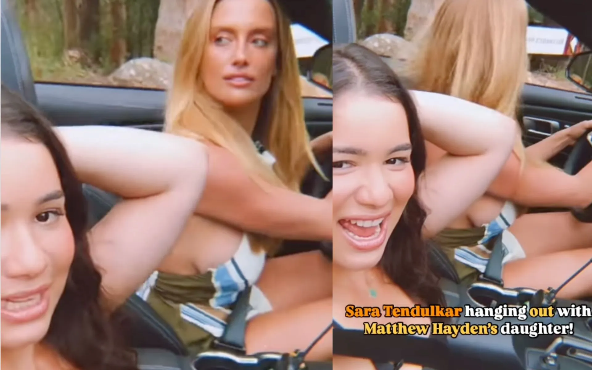 Sara Tendulkar spotted with Grace Hayden (Source:@hypeprindia,x.com)