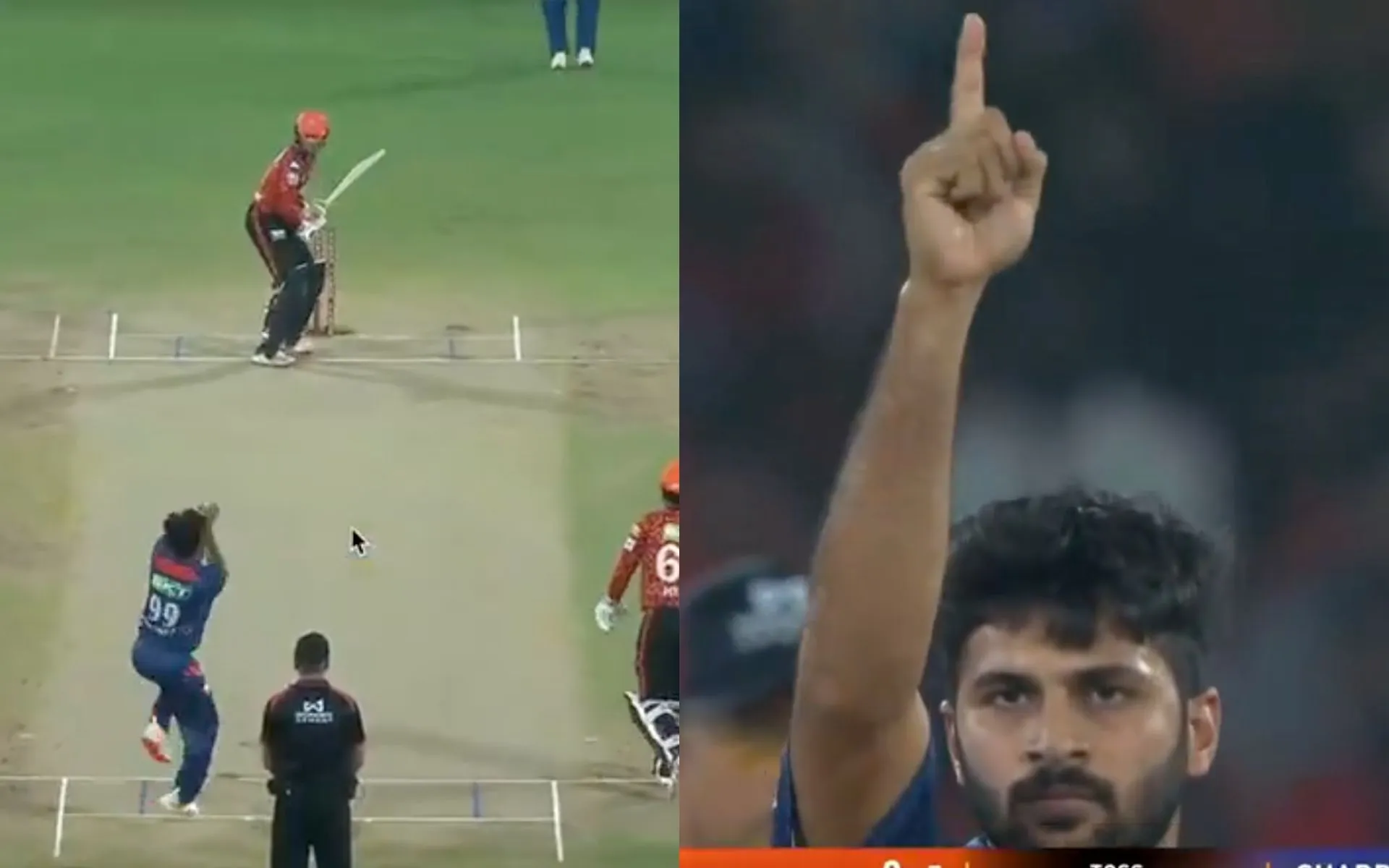 Shardul Thakur - (Source:@ScreenGrab/X.com)