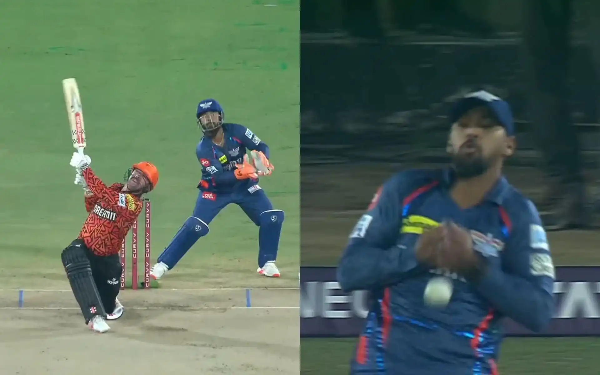 Nicholas Pooran drops Travis Head (Source: Screengrab from JioStar)