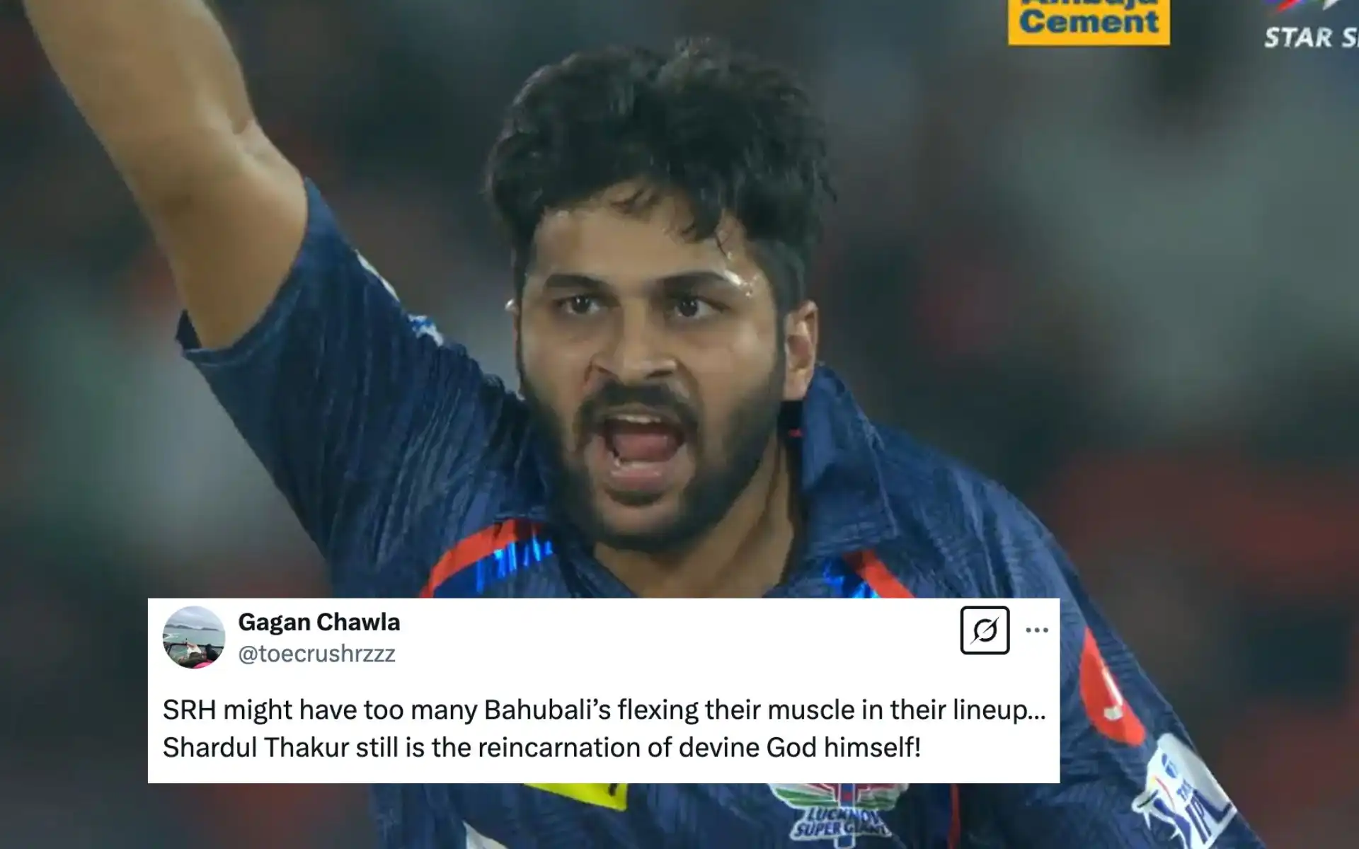 'Shardul Reincarnation Of Devine God': LSG Pacer Hailed After Ishan, Abhishek's Success
