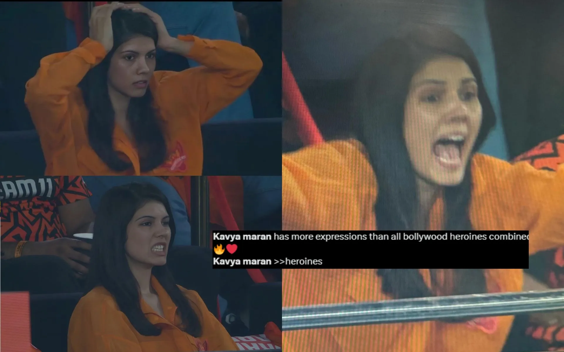 Kavya Maran during SRH vs LSG IPL 2025 match [Source: @Mr_LoLwa/x.com]