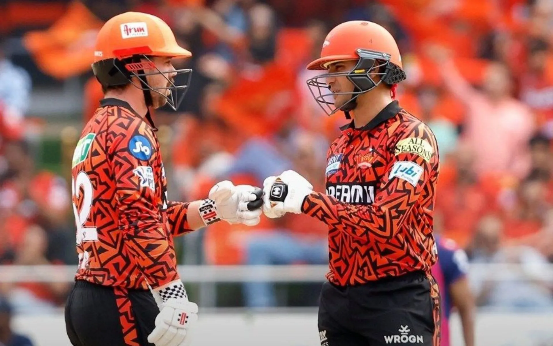 Sunrisers Hyderabad's Destructive Opening Duo (Source: @Gurlabh91001251./x.com) 