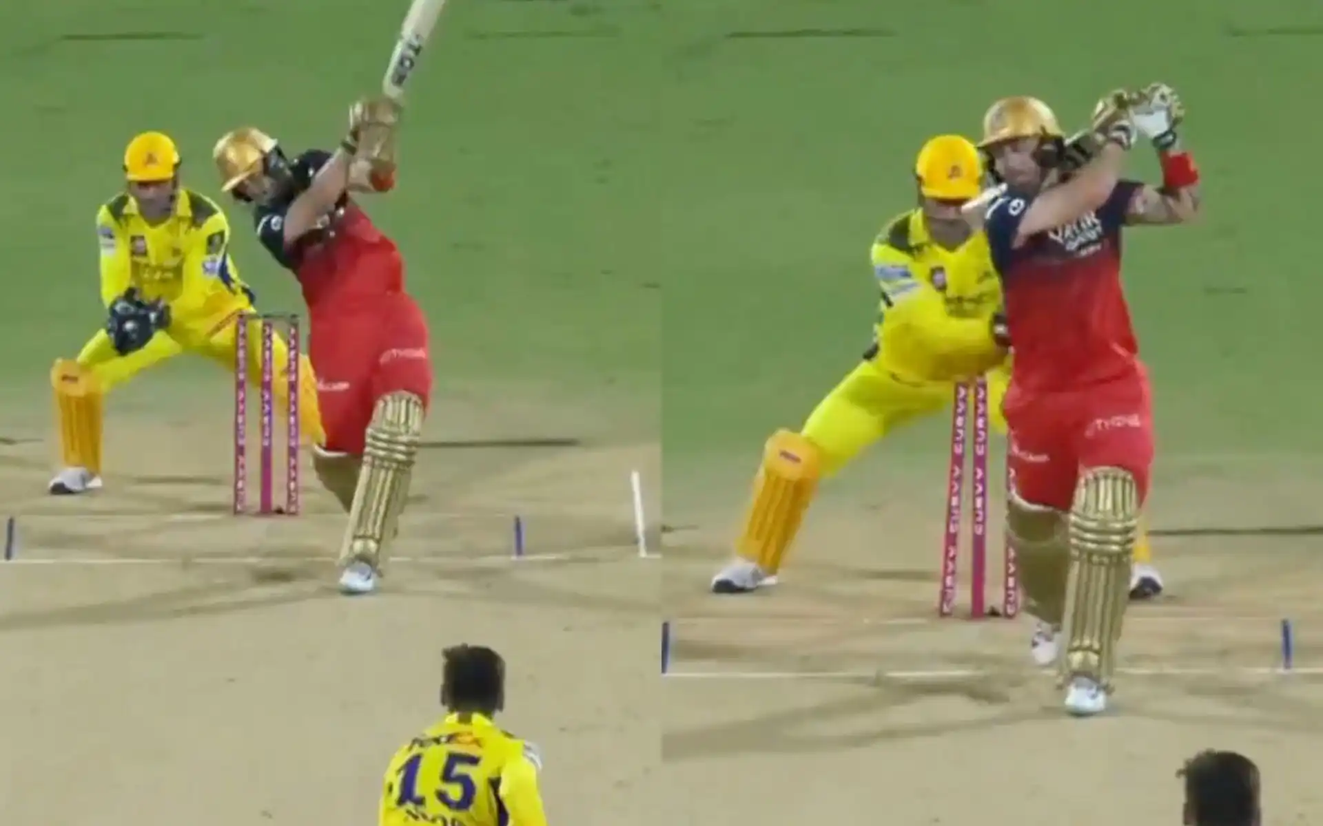 Phil Salt was dismissed by Dhoni's stumping [Source: @Jitesh_Bihari/X]