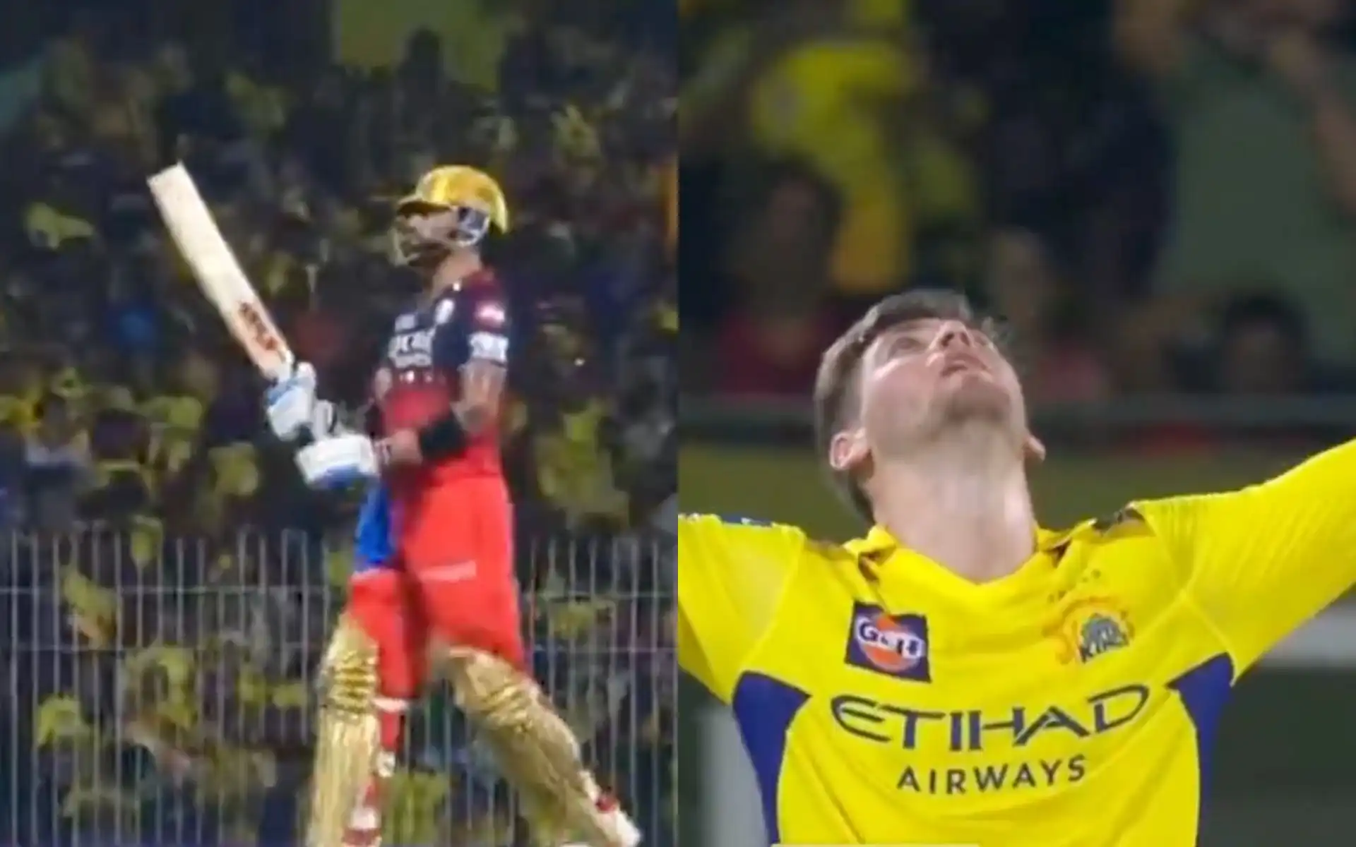 Noor dismisses Kohli [Source: @kuchnahi1269083/X.com]
