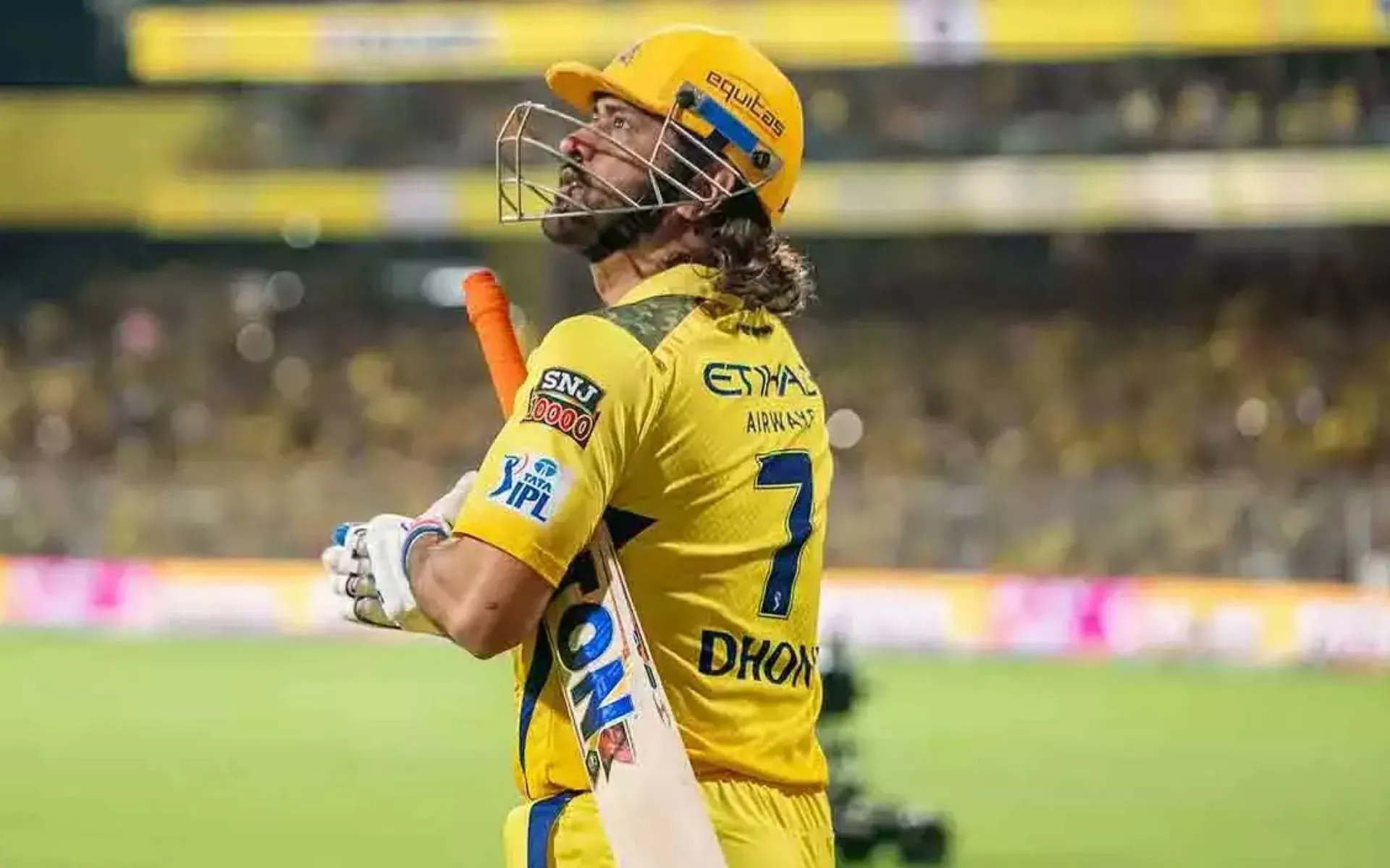 MS Dhoni - (Source:@Johns/X.com)