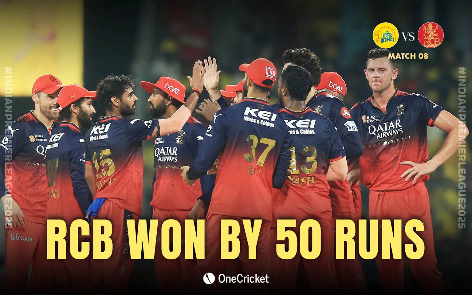 CSK vs RCB_LiveUpdates (OneCricket)