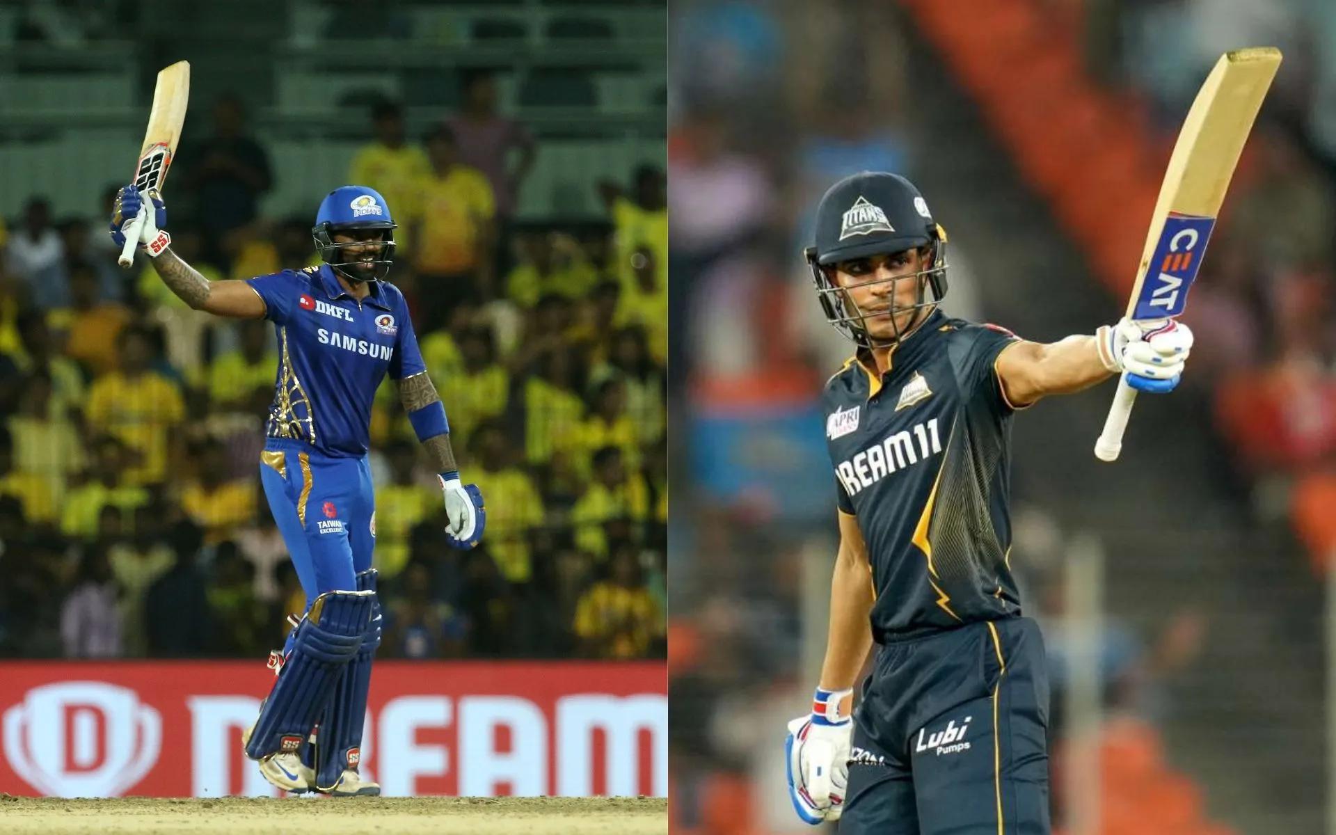 Suryakumar Yadav and Shubman Gill [Source: @cricbuzz, @mufaddal_vohra/x.com]