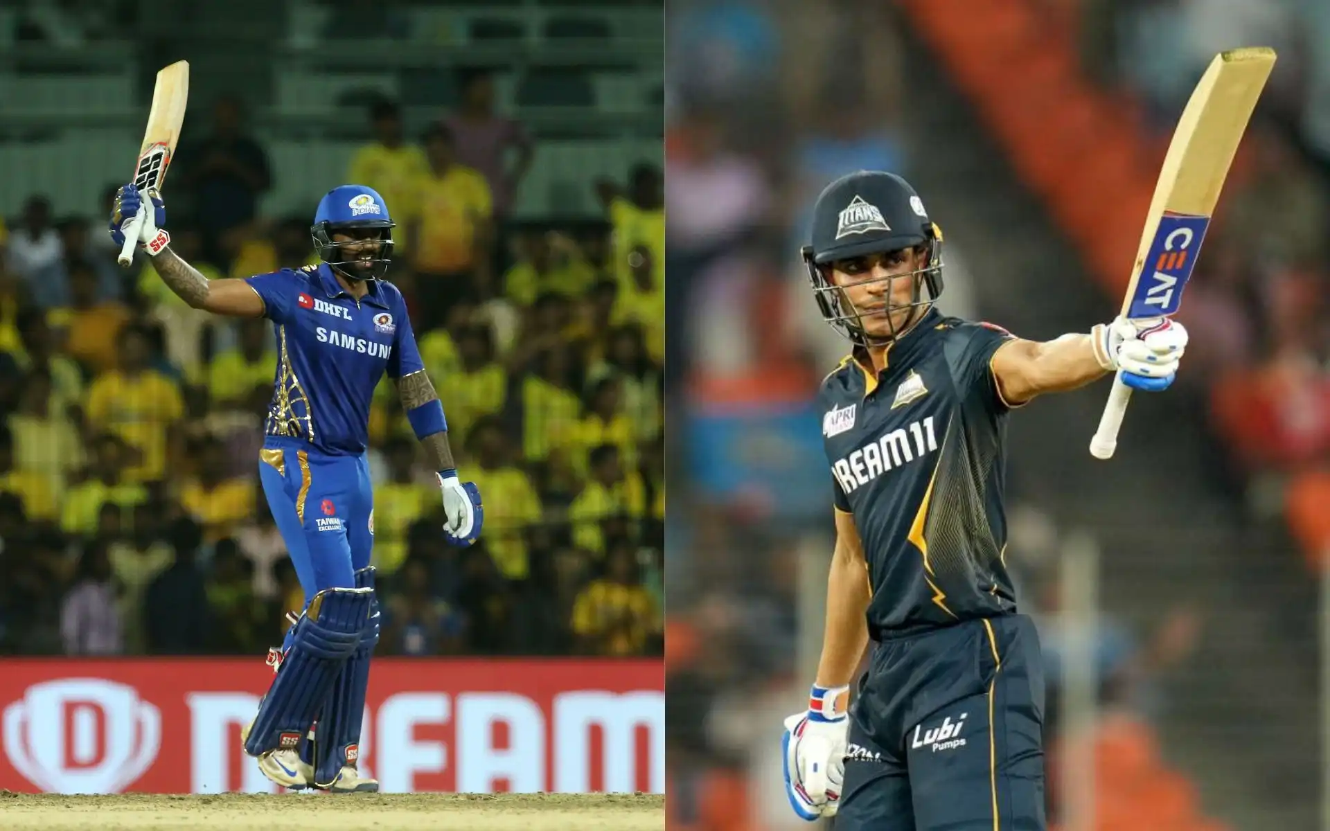 Suryakumar Yadav and Shubman Gill [Source: @cricbuzz, @mufaddal_vohra/x.com]