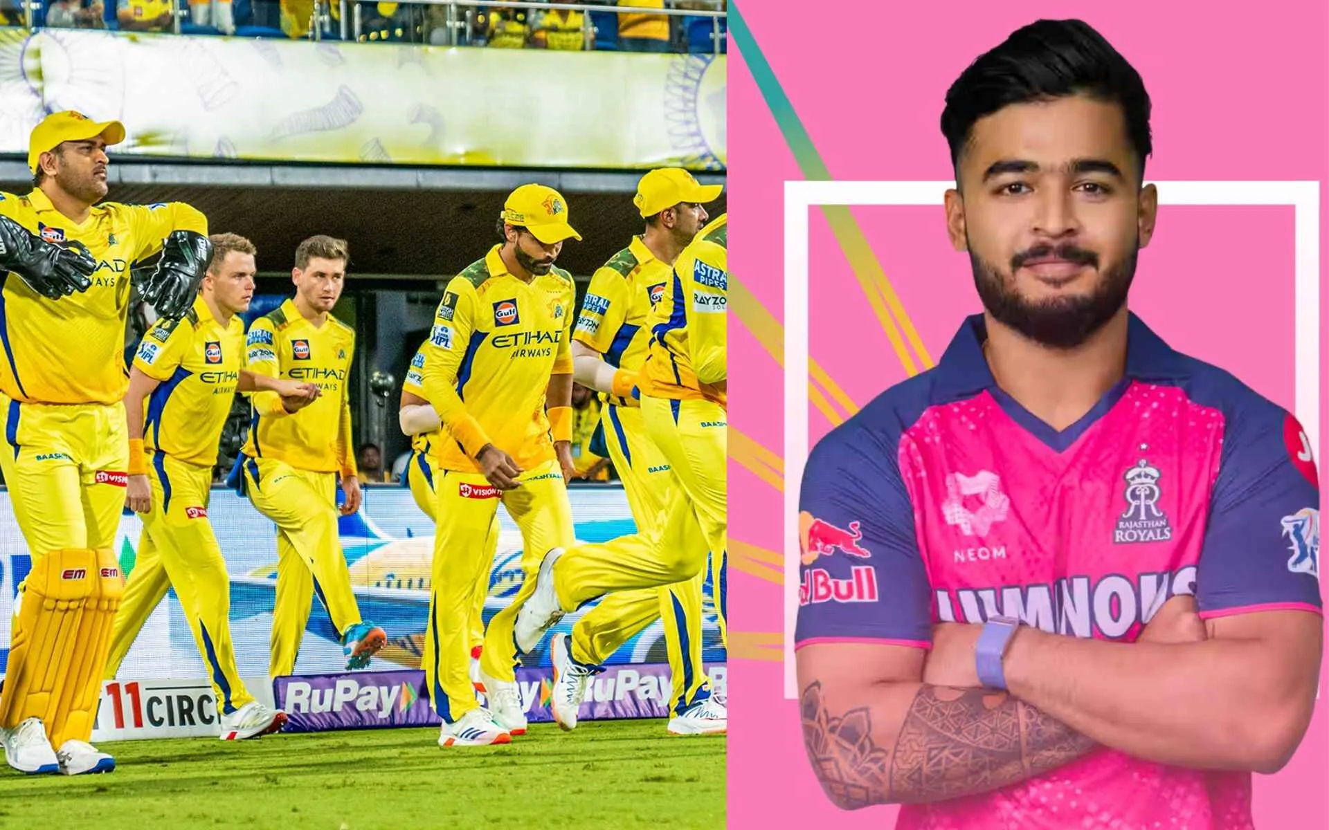 CSK vs RR (Source:@HustlerCSK,x,com)