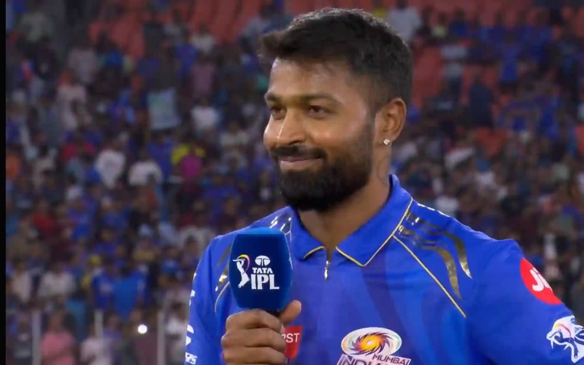 Who has Hardik dropped from playing XI [Source: @MIPaltanFamily/X.com]