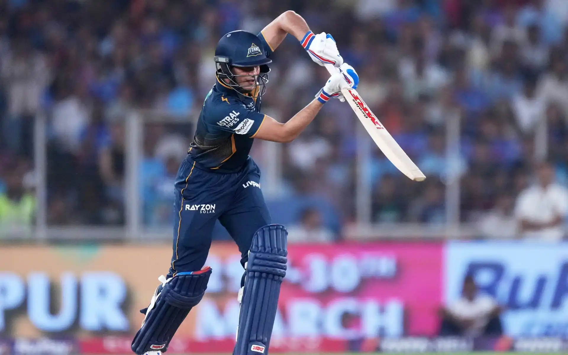 Shubman Gill completed 1000 IPL runs at narendra Modi Stadium [Source: AP Photos]