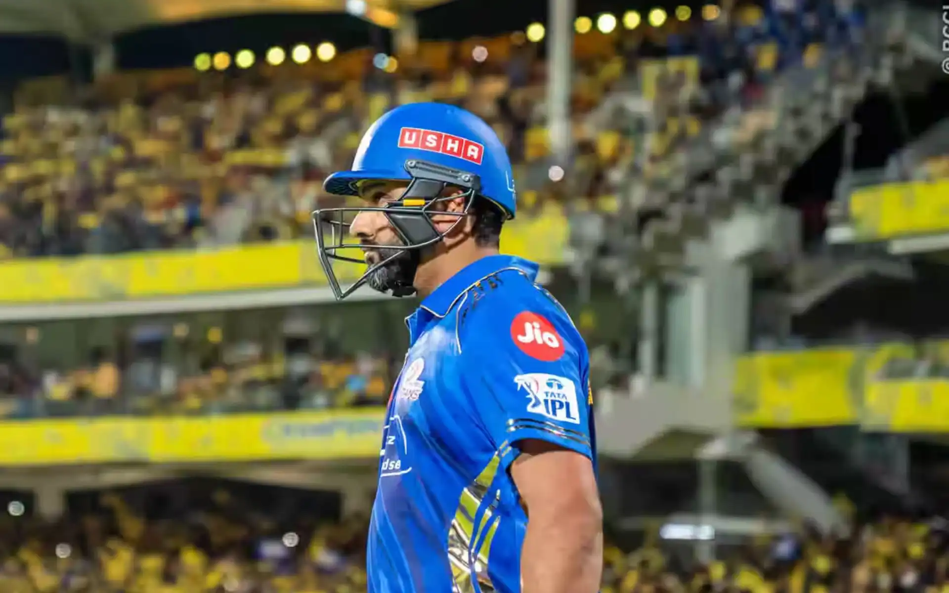 Rohit Sharma in the CSK match [Source: iplt20.com]