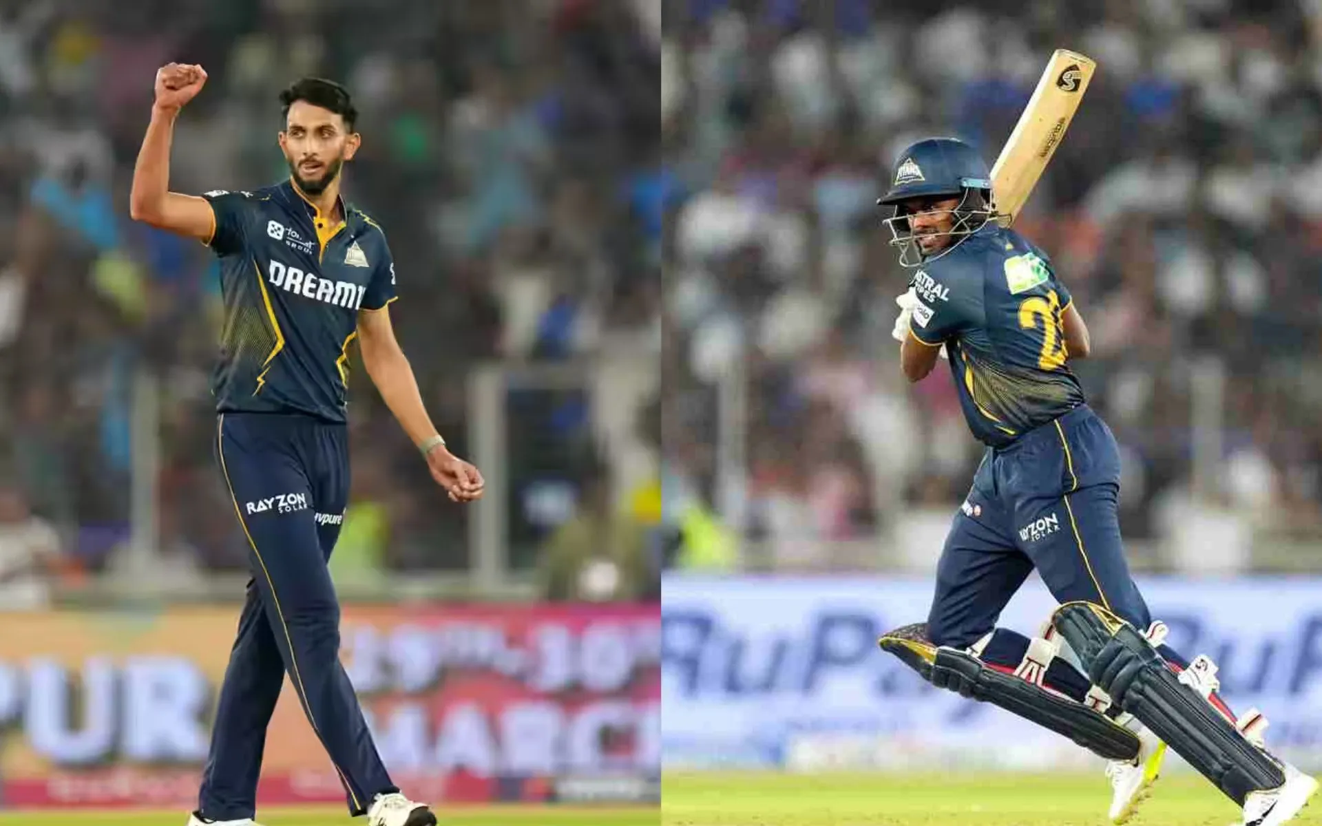 Prasidh Krishna and Sai Sudharsan [Source: iplt20.com]