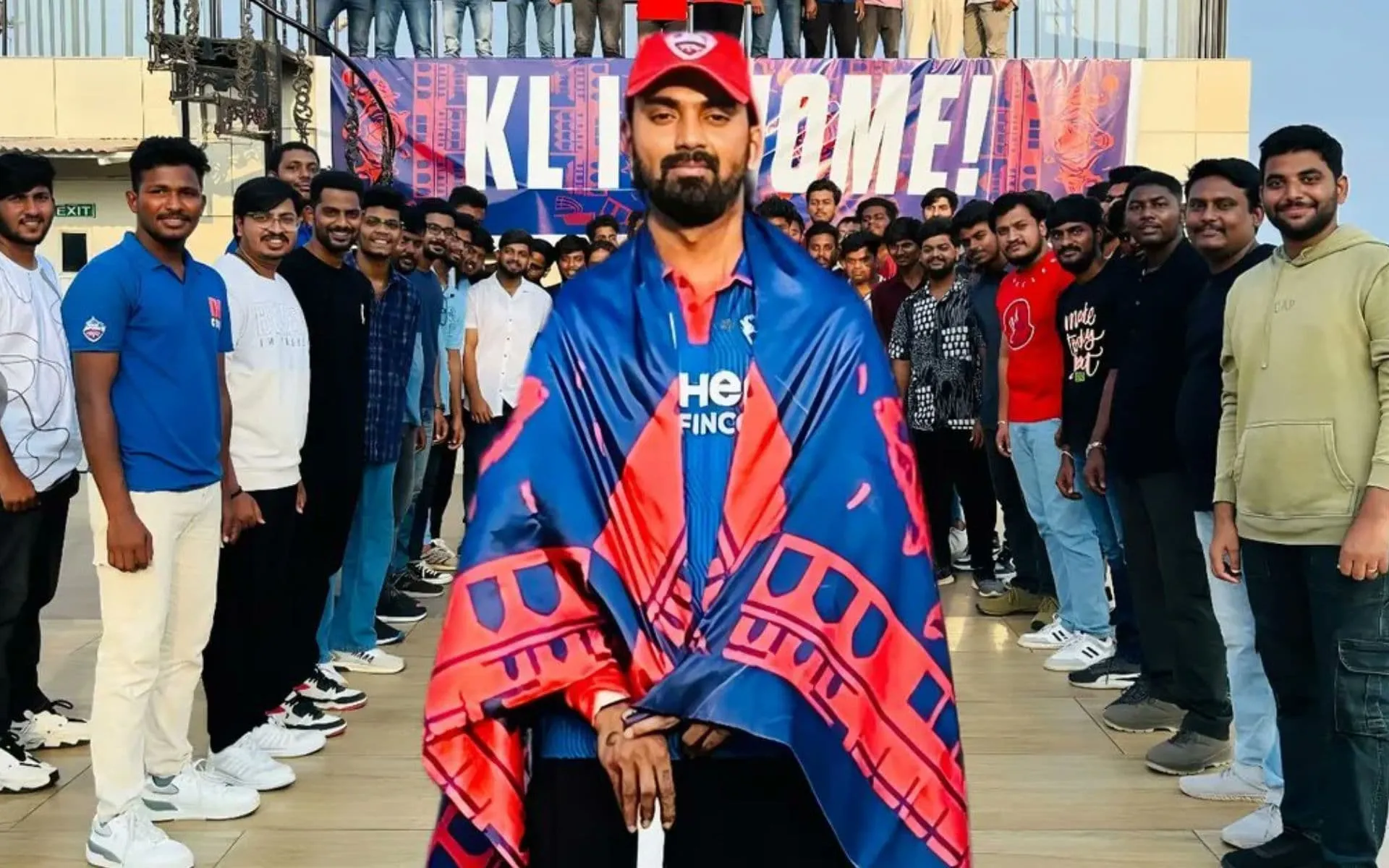 KL Rahul - (Source : @DCToli/X.com)
