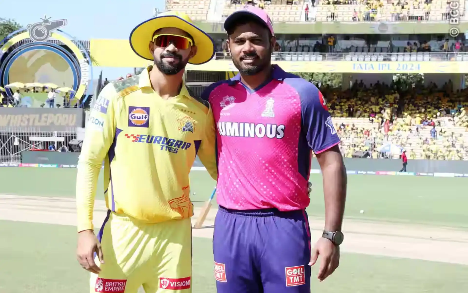 CSK won the toss and opted to bowl first vs RR [Source: IPLT20.com]