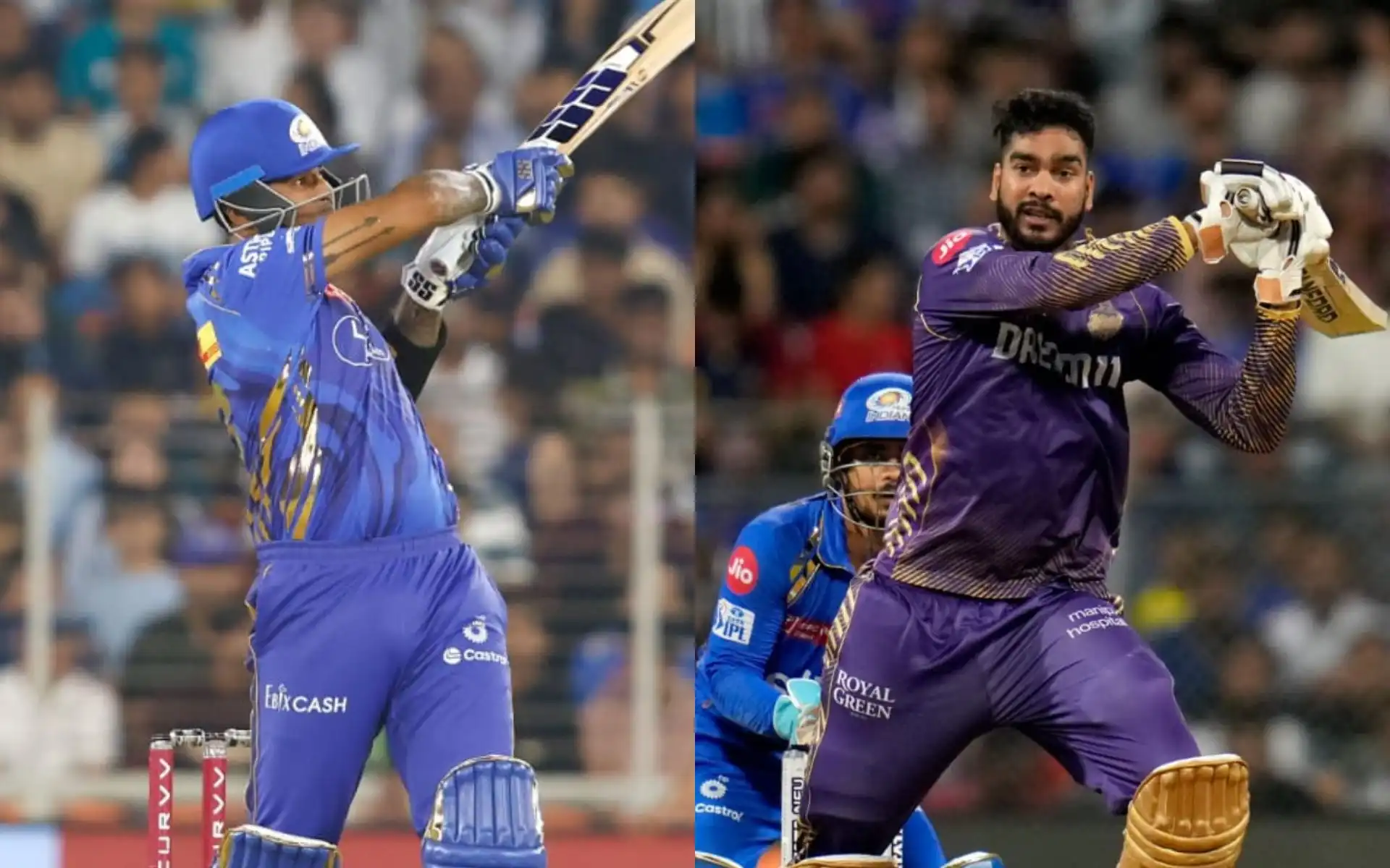 Suryakumar Yadav and Venkatesh Iyer will be in action. [Source - IPL/x.com]