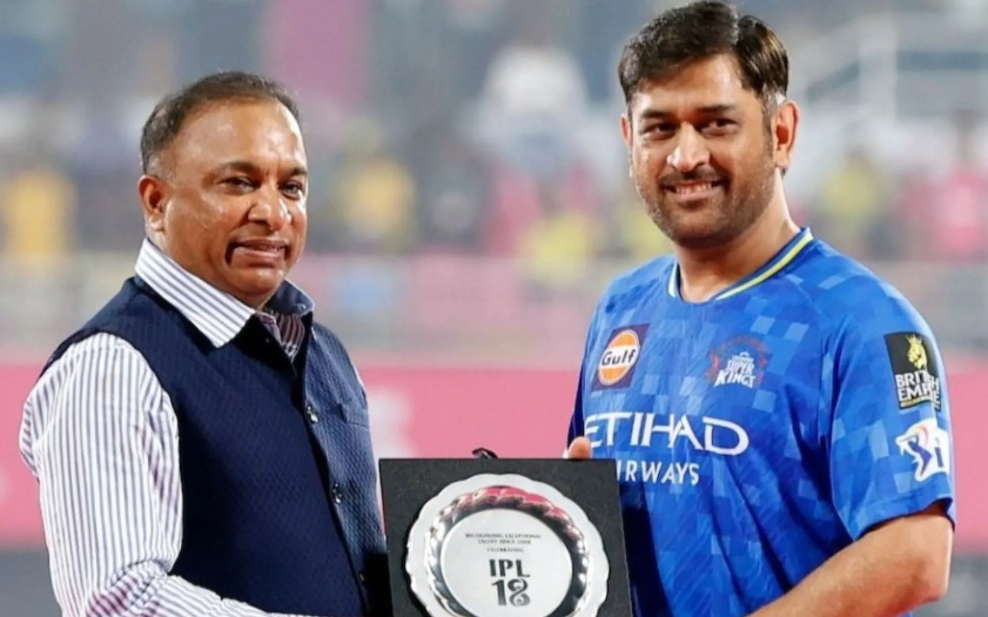 BCCI honours MS Dhoni [Source: @mufaddal_vohra/X.com]