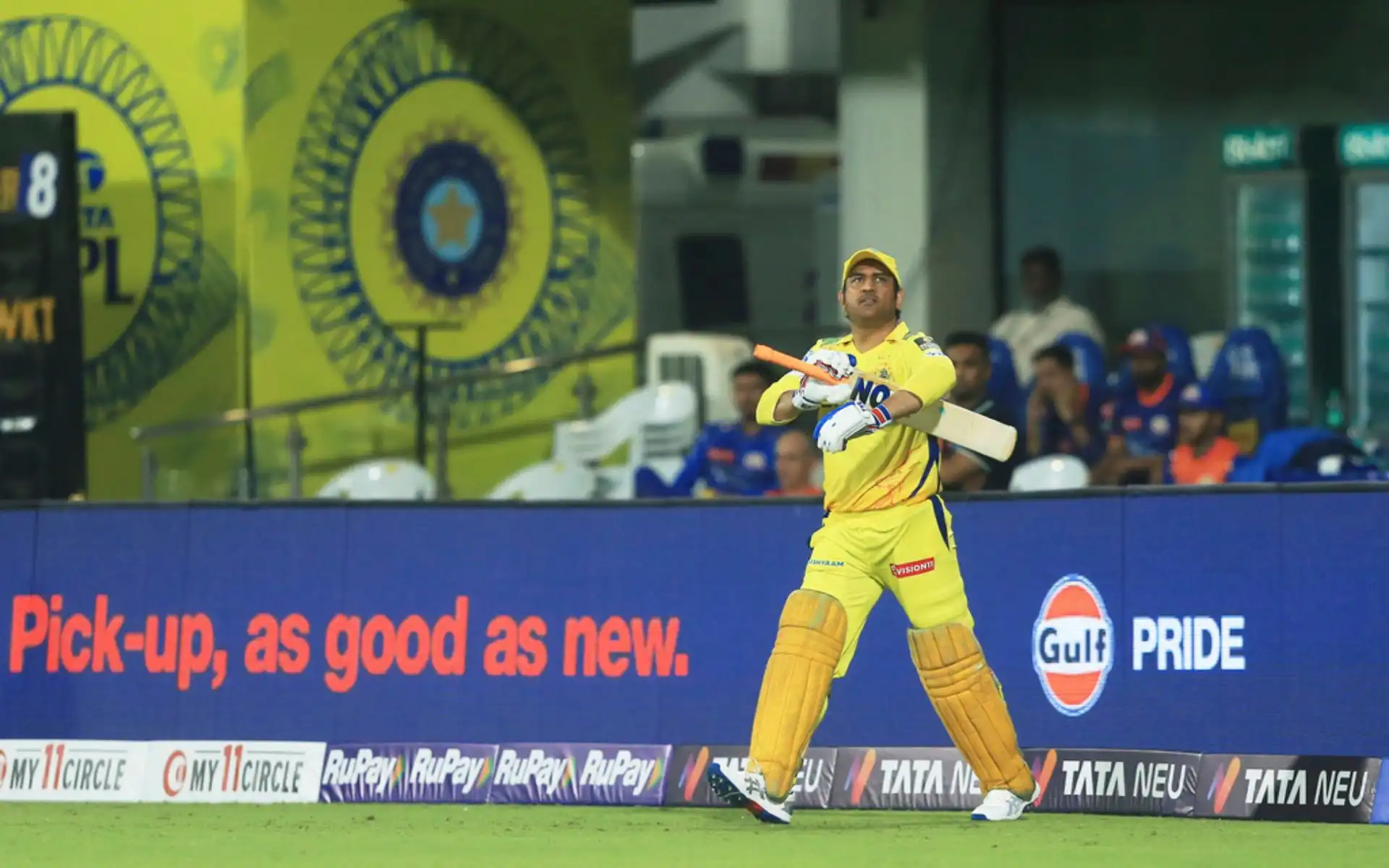 Why MSD should bat up the order [Source: AP Photo]
