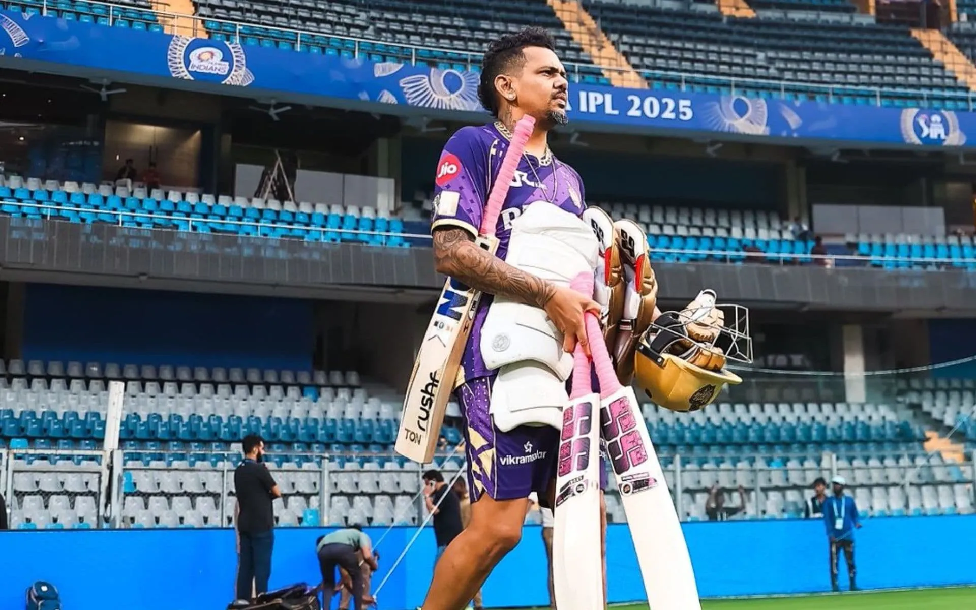 Sunil Narine - (Source : @Cricbuzz/X.com)
