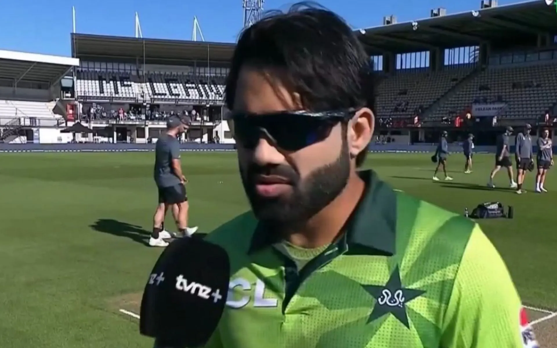 Mohammad Rizwan picked the toughest bowler he has faced [Source: @_FaridKhan/x.com]